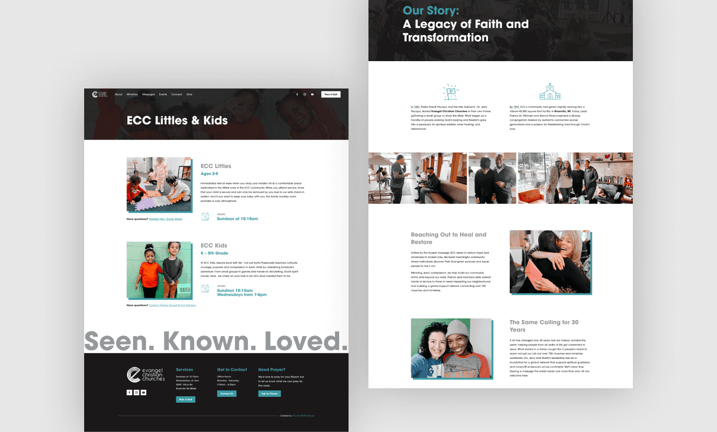 Evangel Christian Churches project work