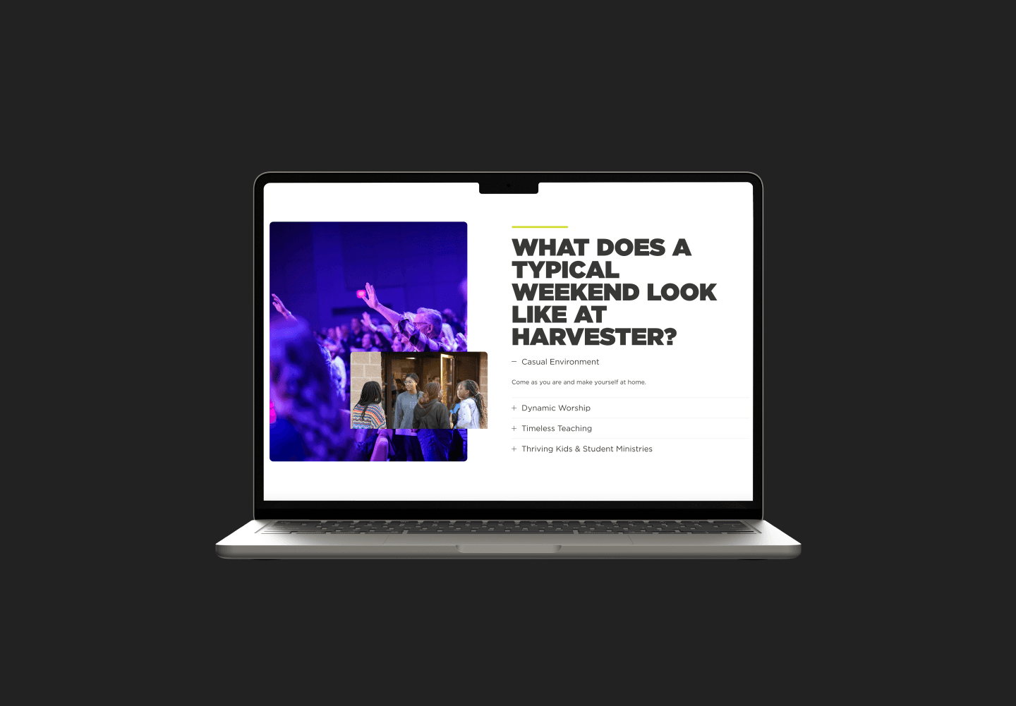 Harvester Christian Church project work
