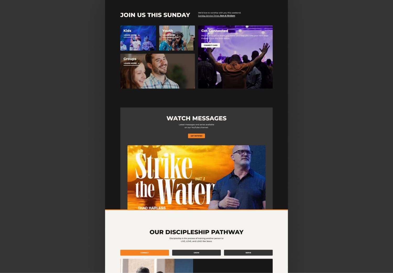 Real Life Church project work