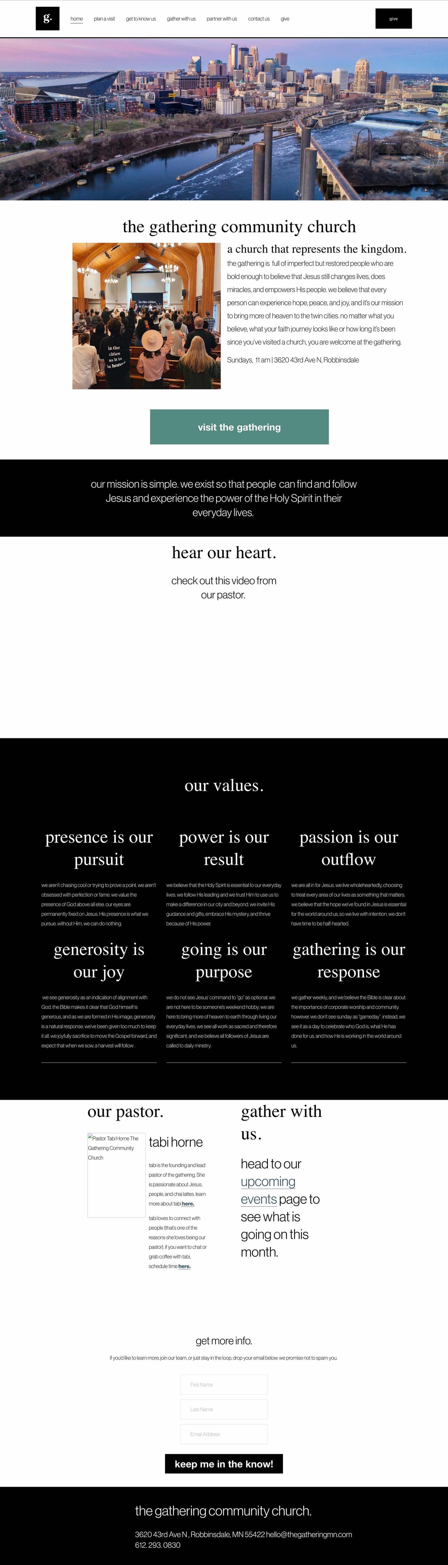 The Gathering project work