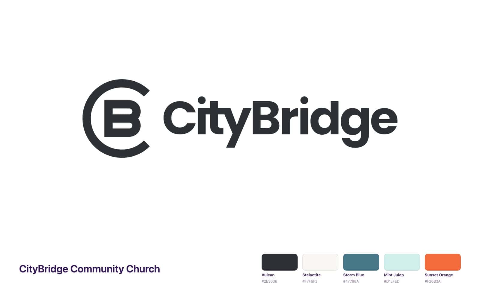 CityBridge Community Church — brand system, church sermon series design work