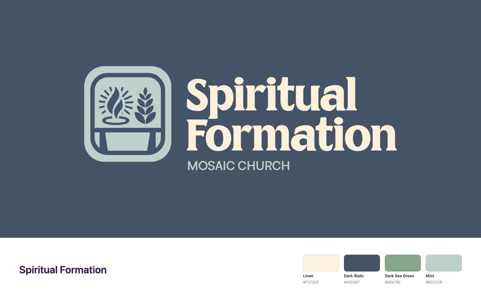 Church Media Squad brand identity work