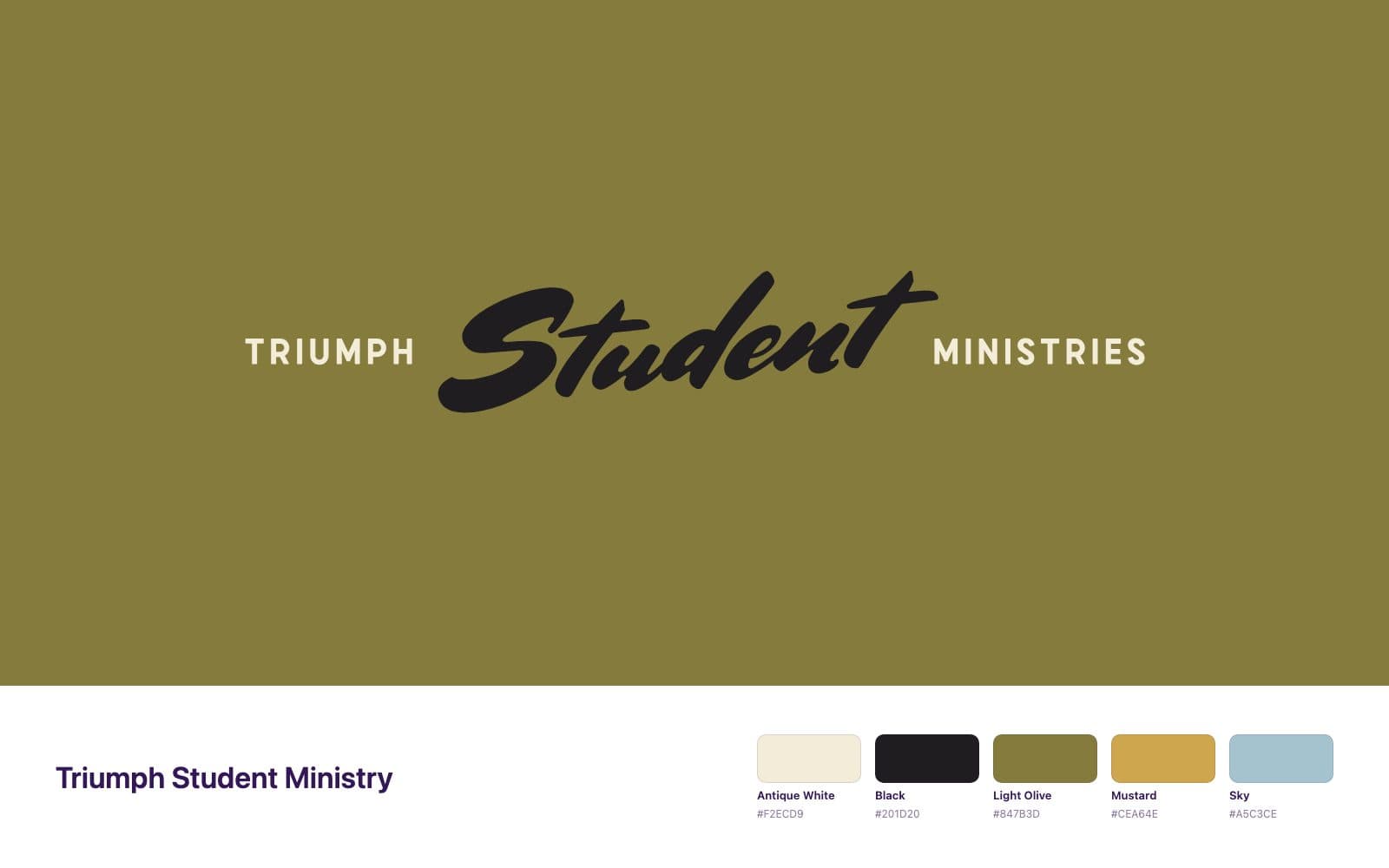 Church Media Squad brand identity work