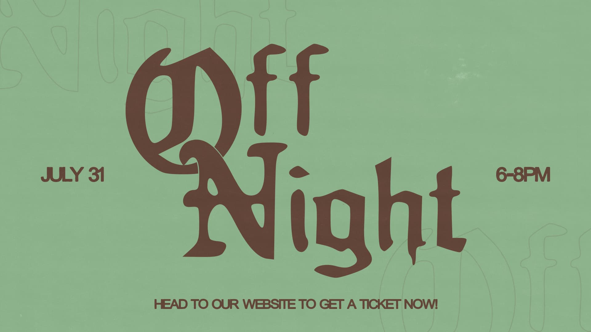 sermon and event graphics for ZealHouse