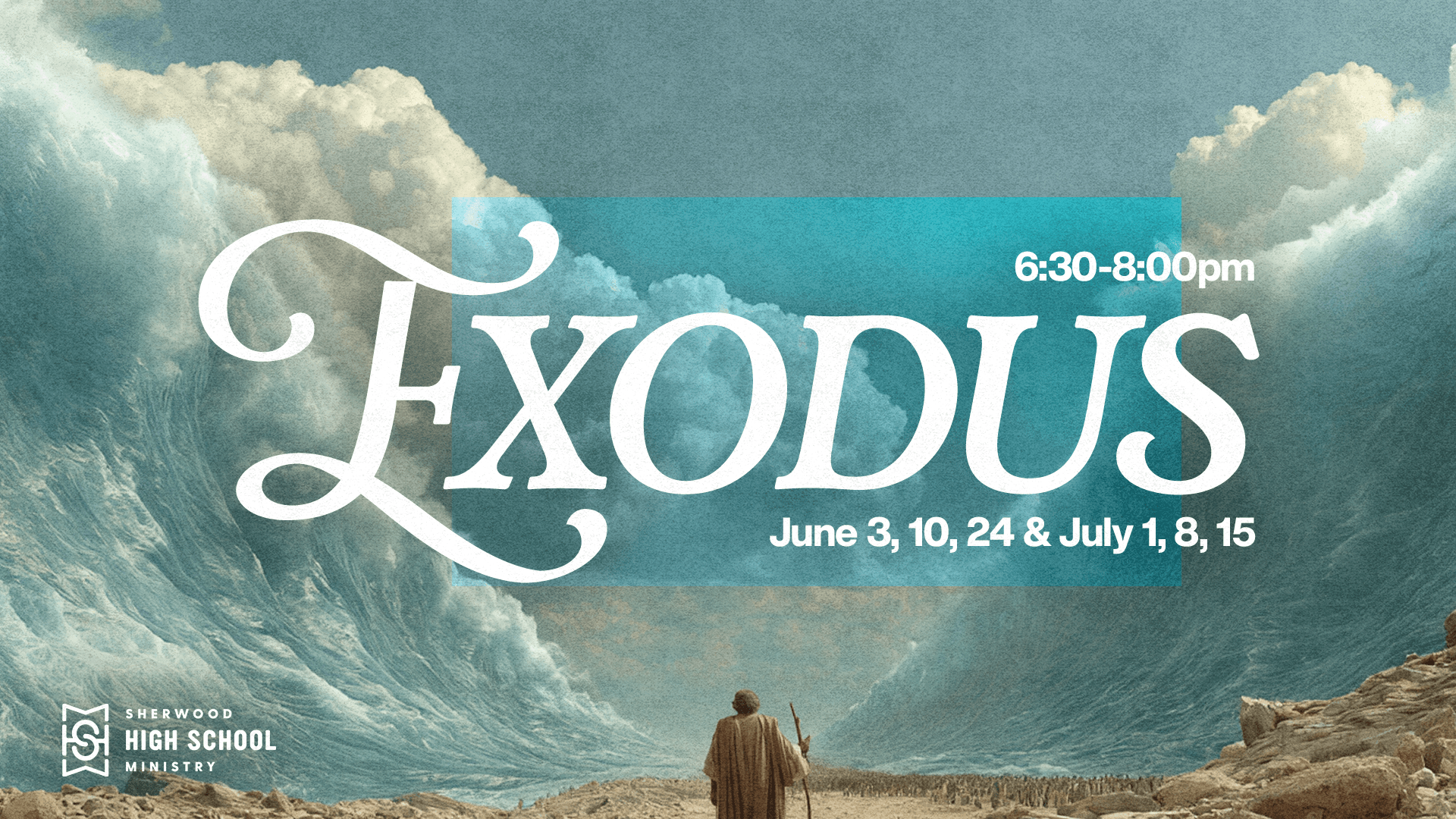 sermon and event graphics for Sherwood Oaks Christian Church