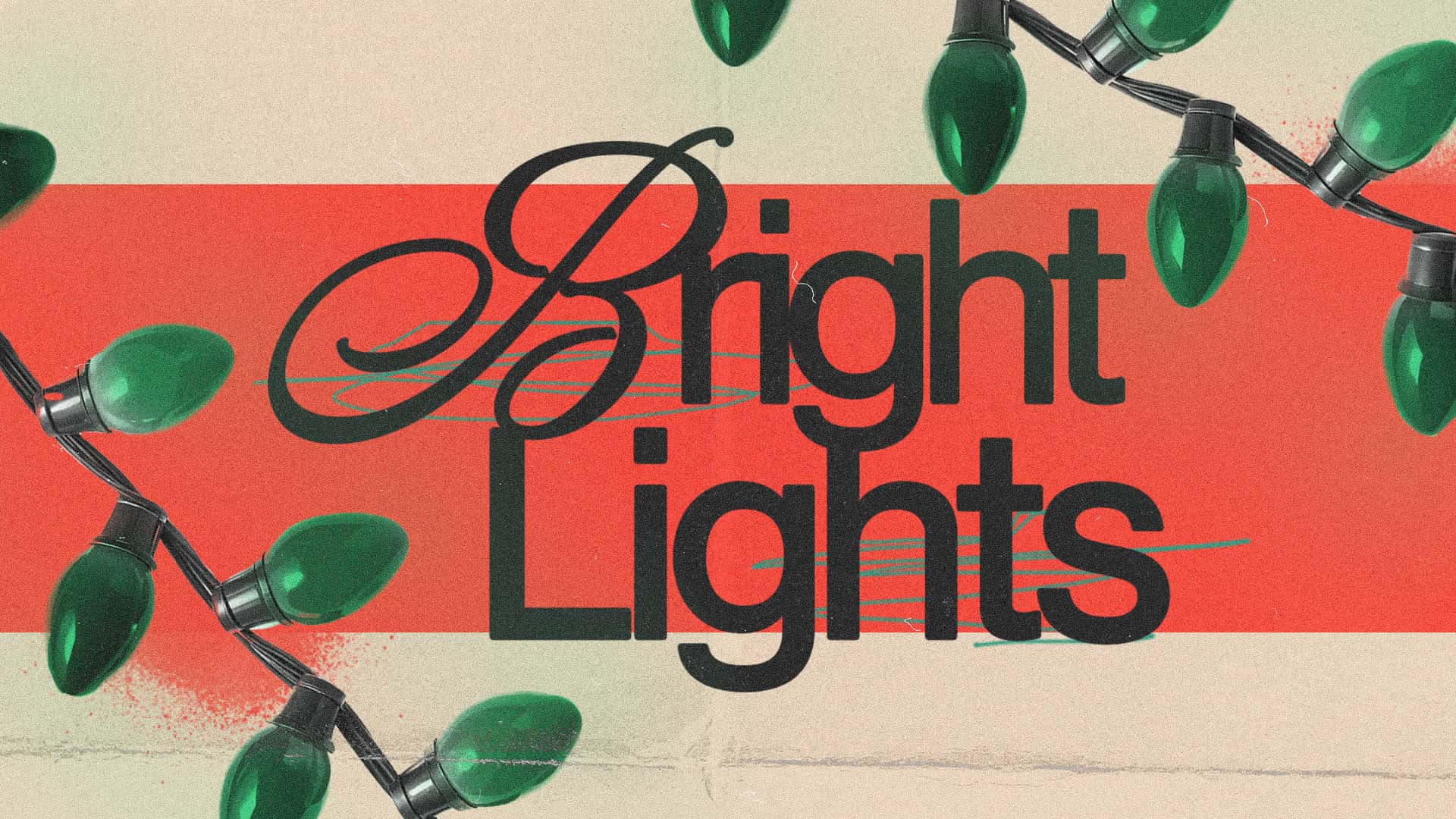 Bright Lights Christmas Sermon Series Christmas, church design work for Propel