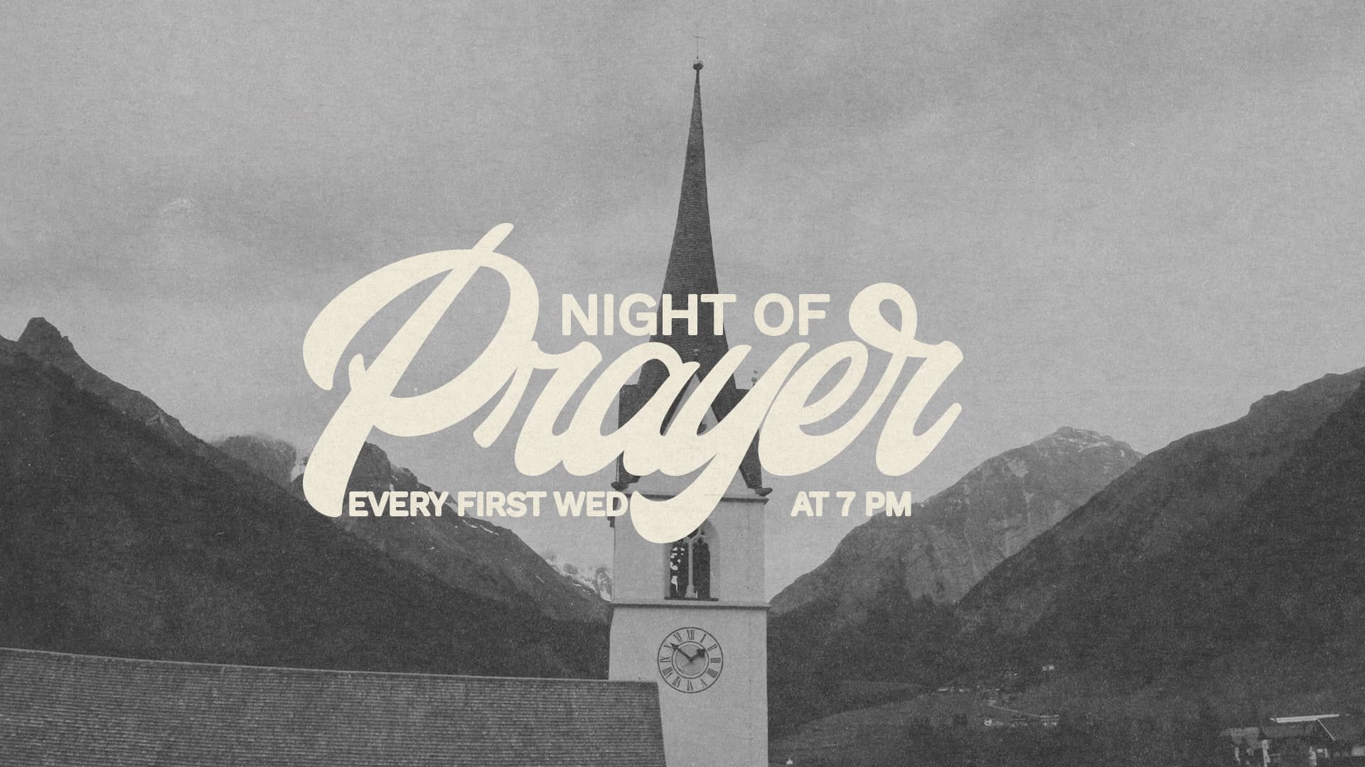 sermon and event graphics for Gospel Community Church Chattanooga