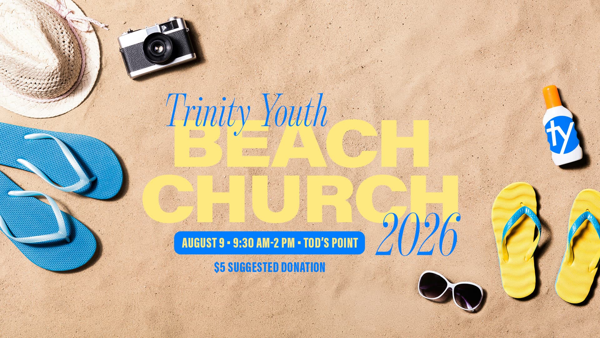 sermon and event graphics for Trinity Church