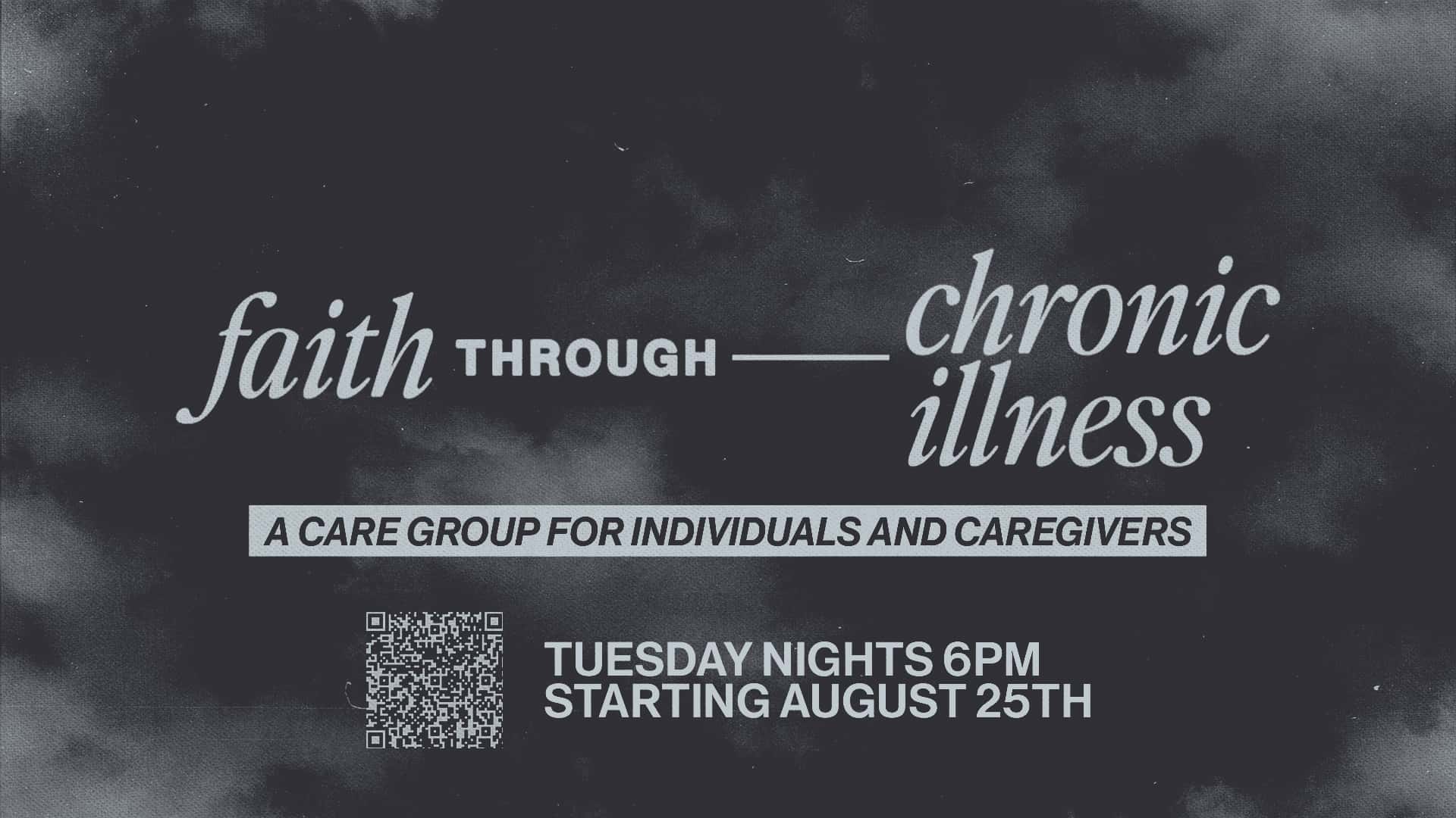 Faith Through Chronic Illness Event Design, church design work for Rolling Hills Community Church