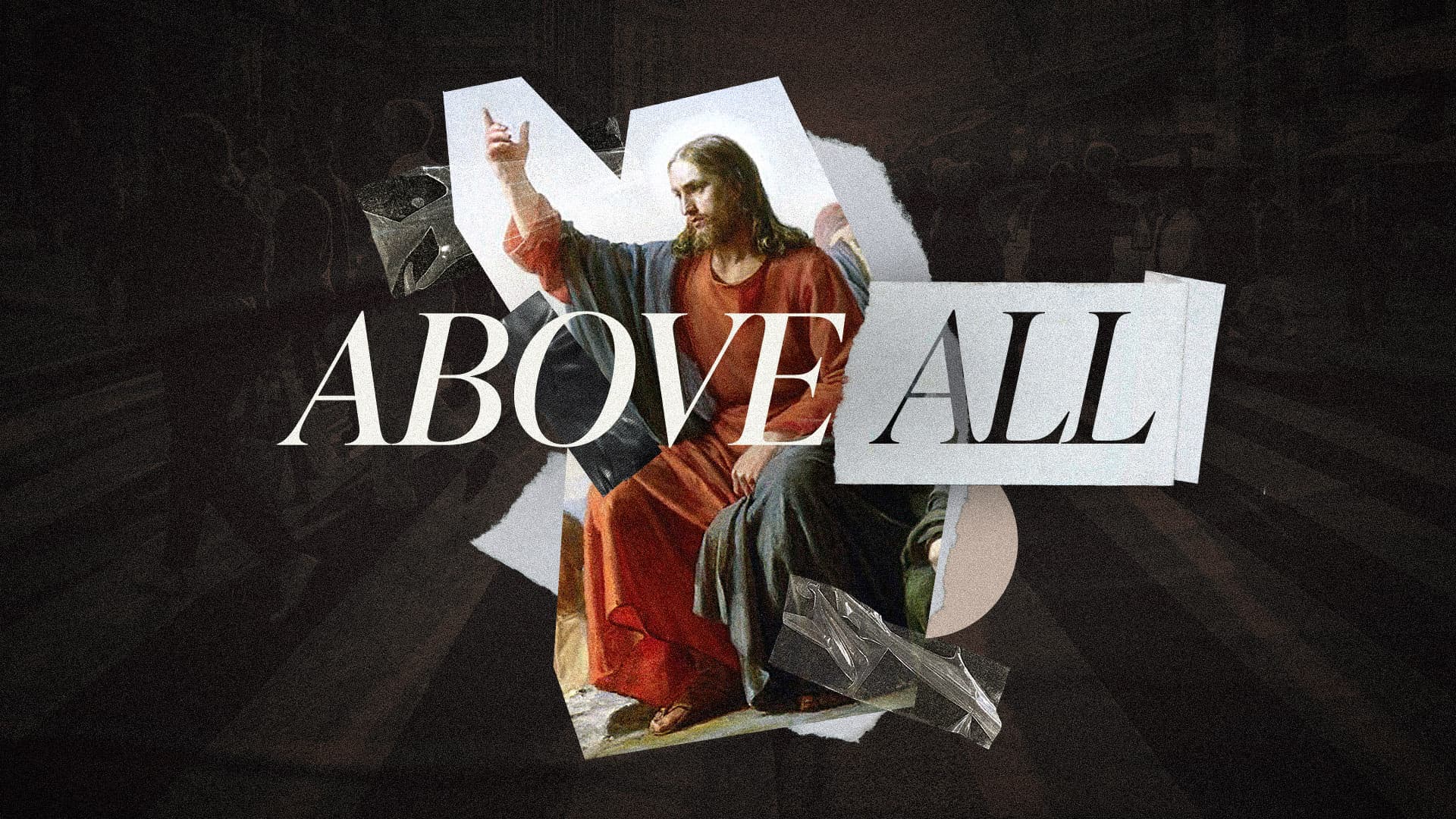 sermon and event graphics for Restoration Church