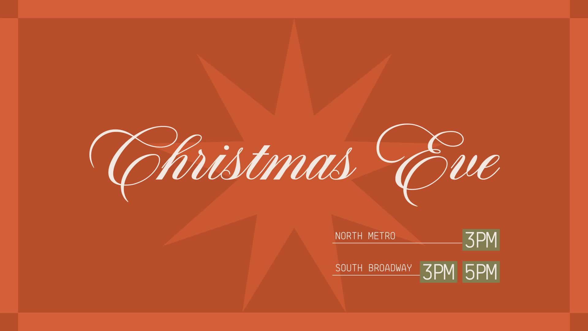 Fellowship Denver Church — Christmas Eve