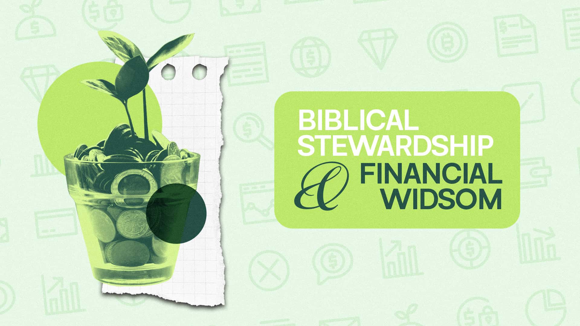 Biblical Stewardship and Financial Wisdom Event Design, church design work for Fellowship Denver Church