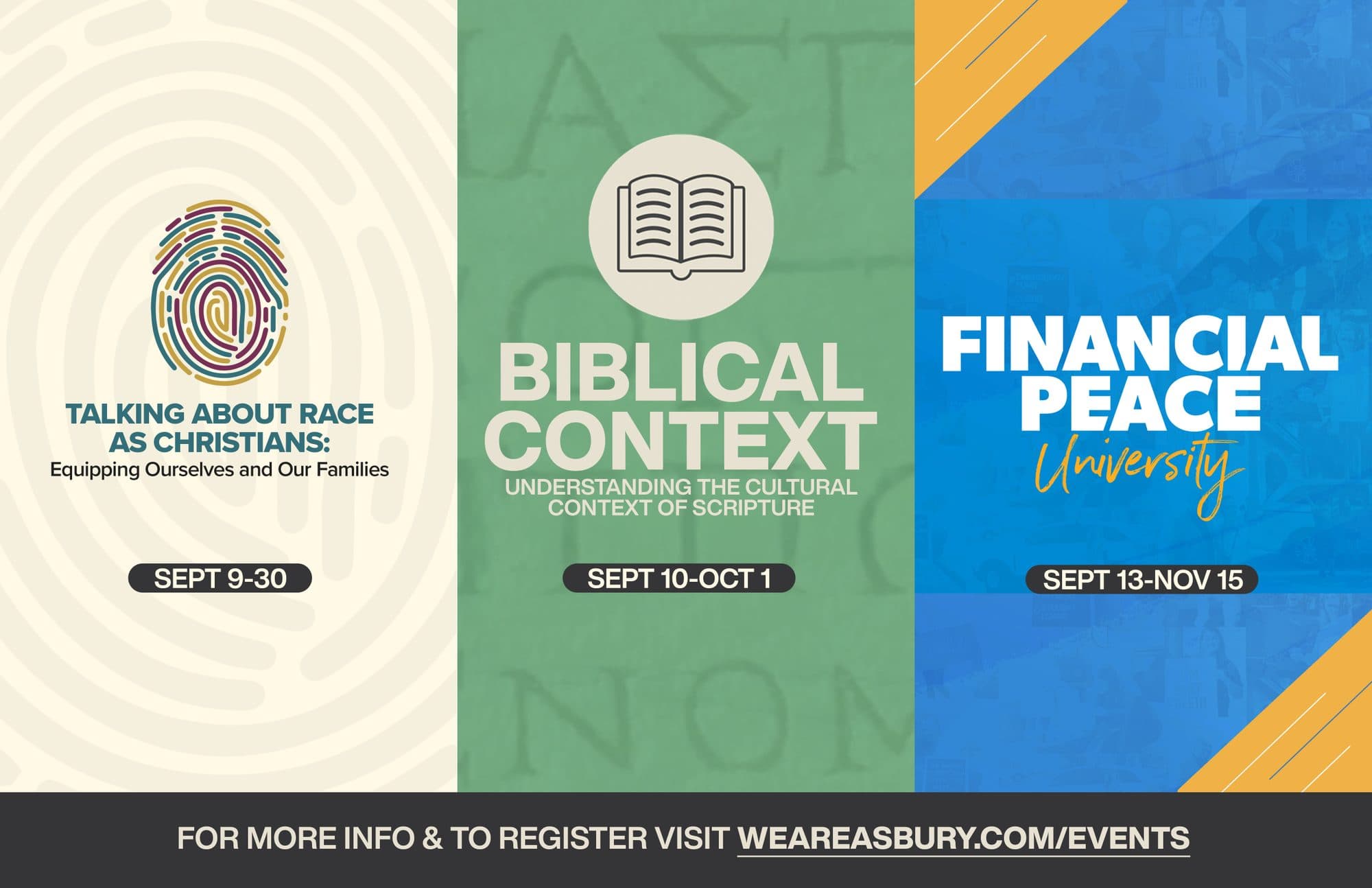 printed material for Asbury Church
