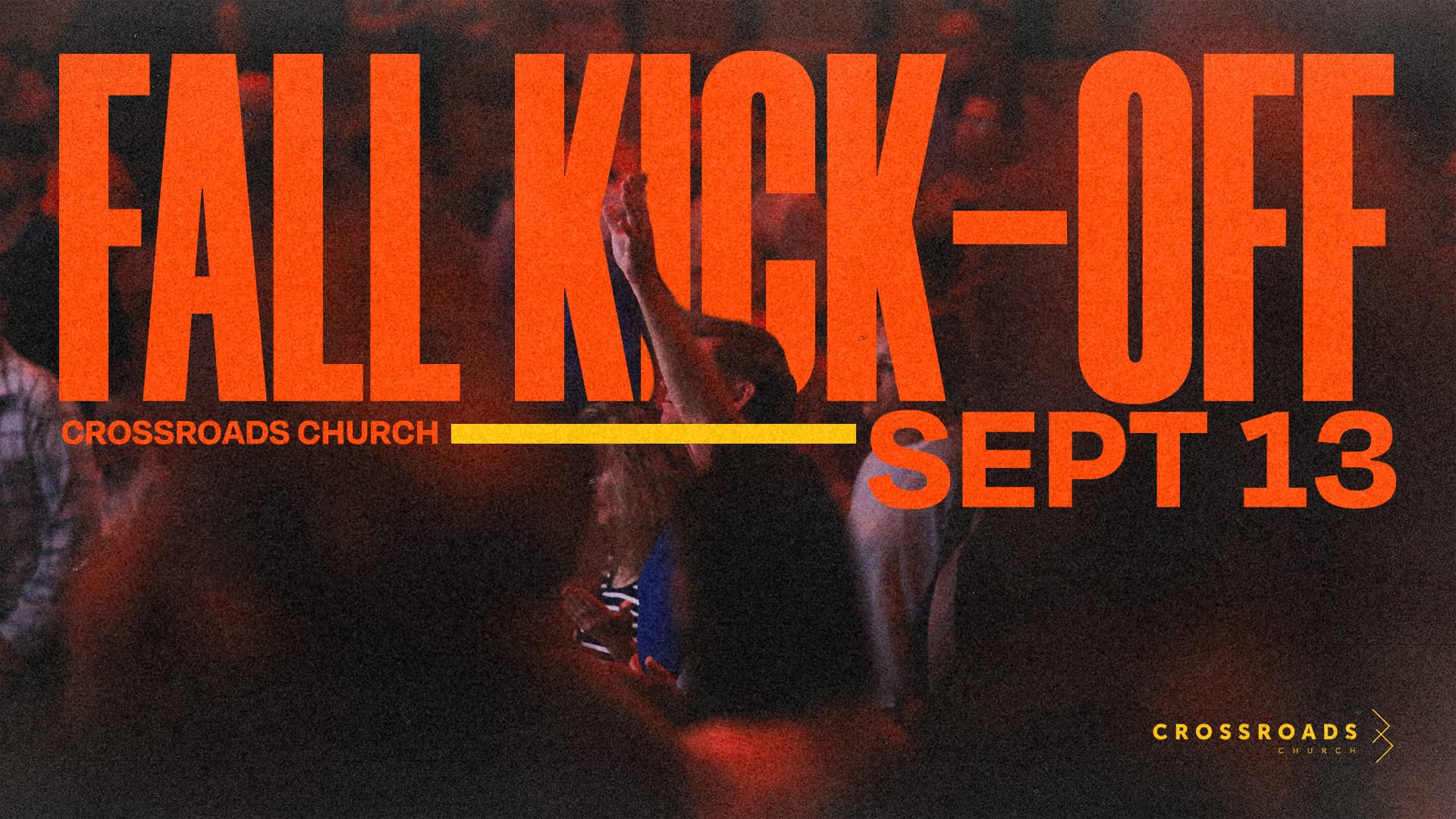 sermon and event graphics for Crossroads Church