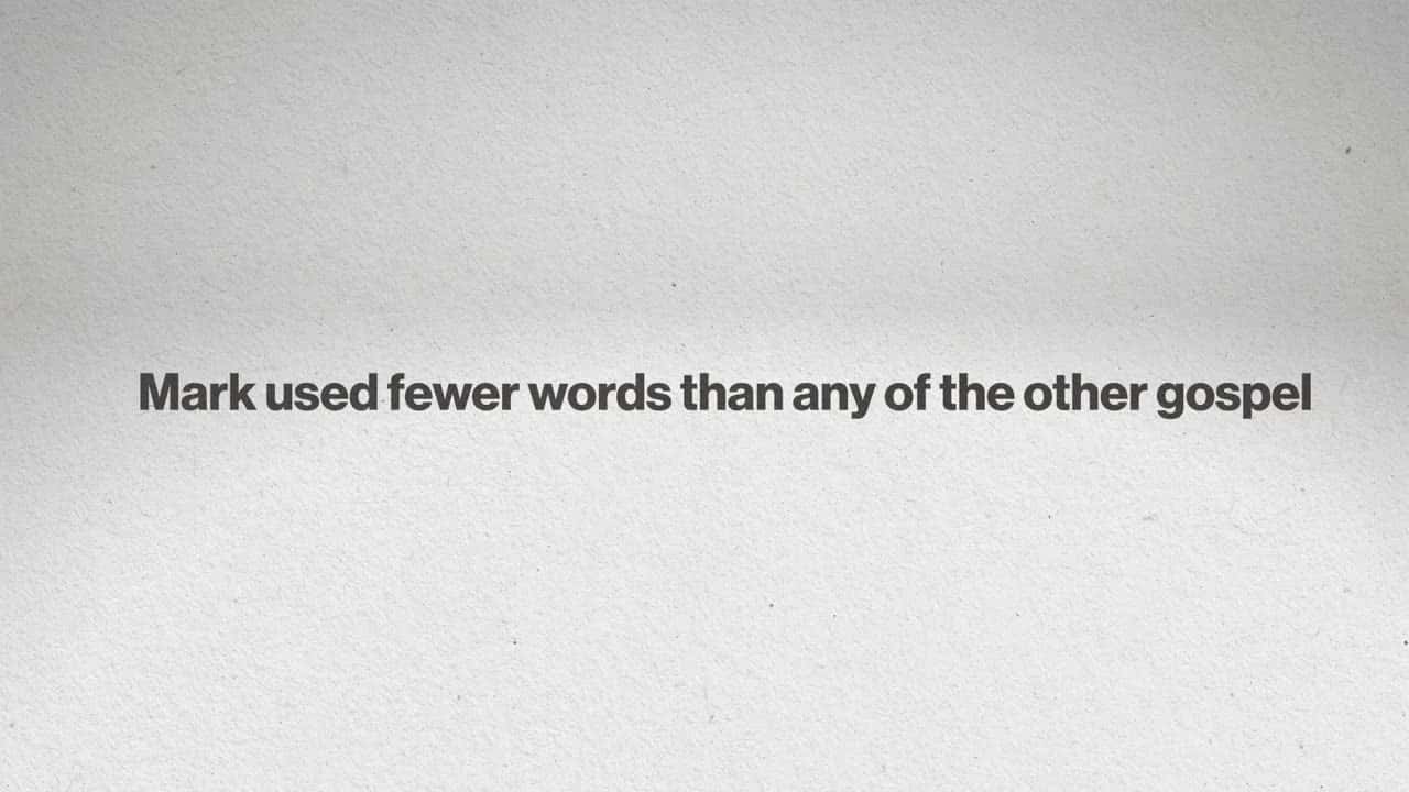 Mountain Life Church — 🟡The Gospel of Mark- Straight to the point - Sermon Bumper