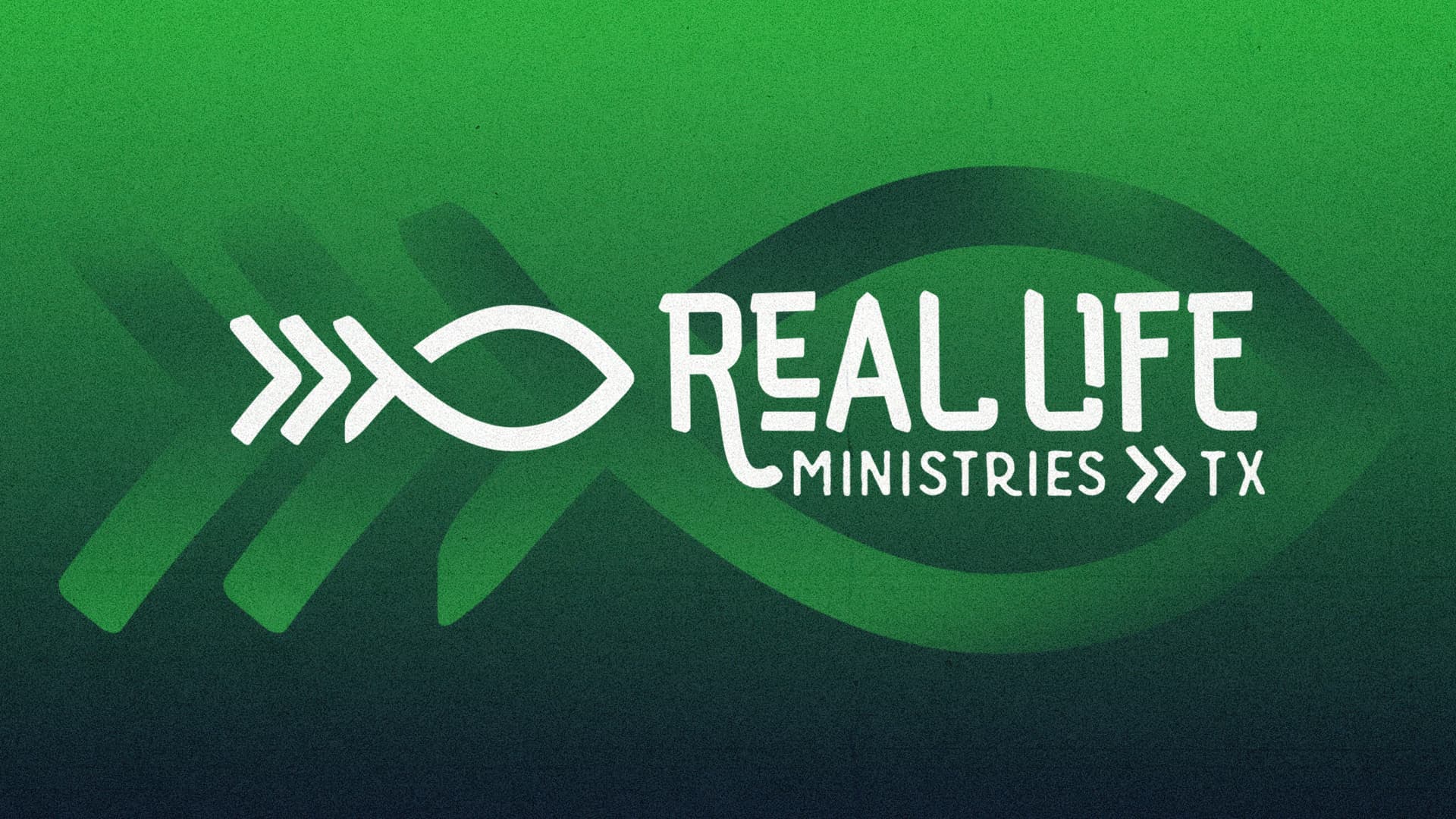 sermon and event graphics for Real Life Ministries Texas