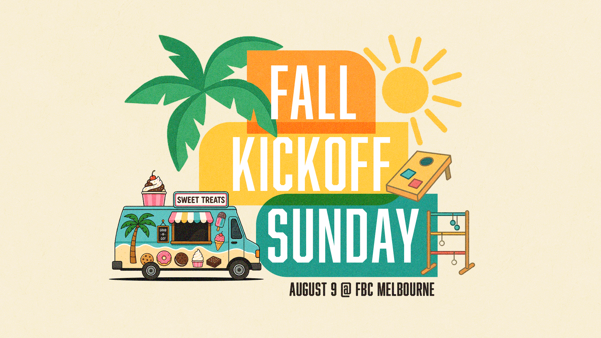 sermon and event graphics for First Baptist Melbourne