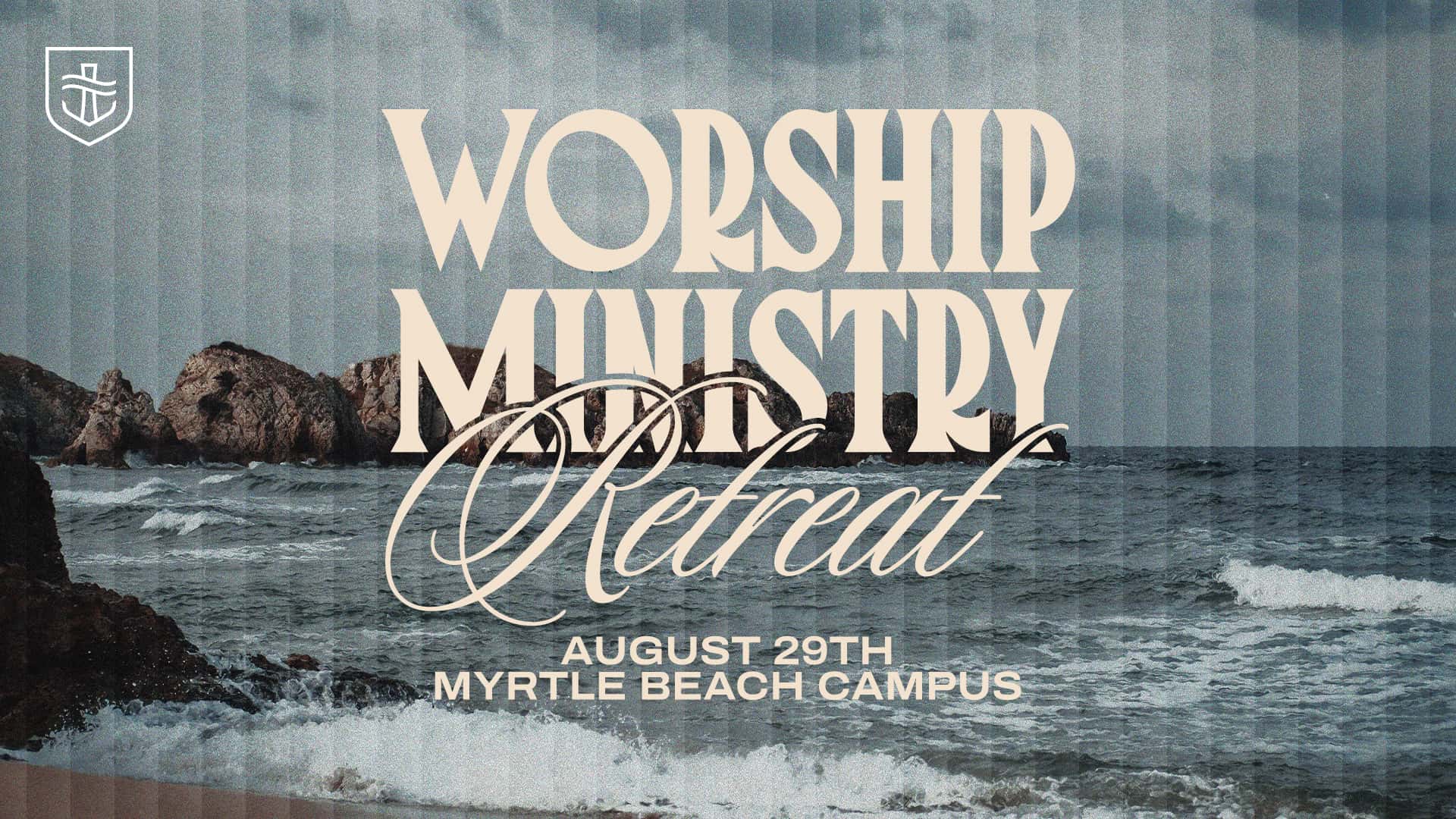 Worship Ministry Retreat Event Design Murrells, church design work for Coastal Church