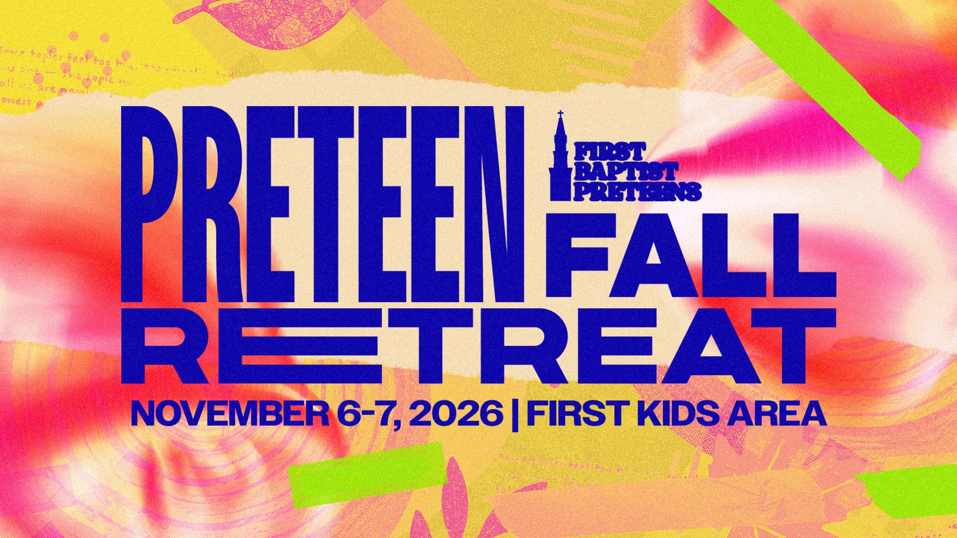 sermon and event graphics for Cullman First Baptist Church