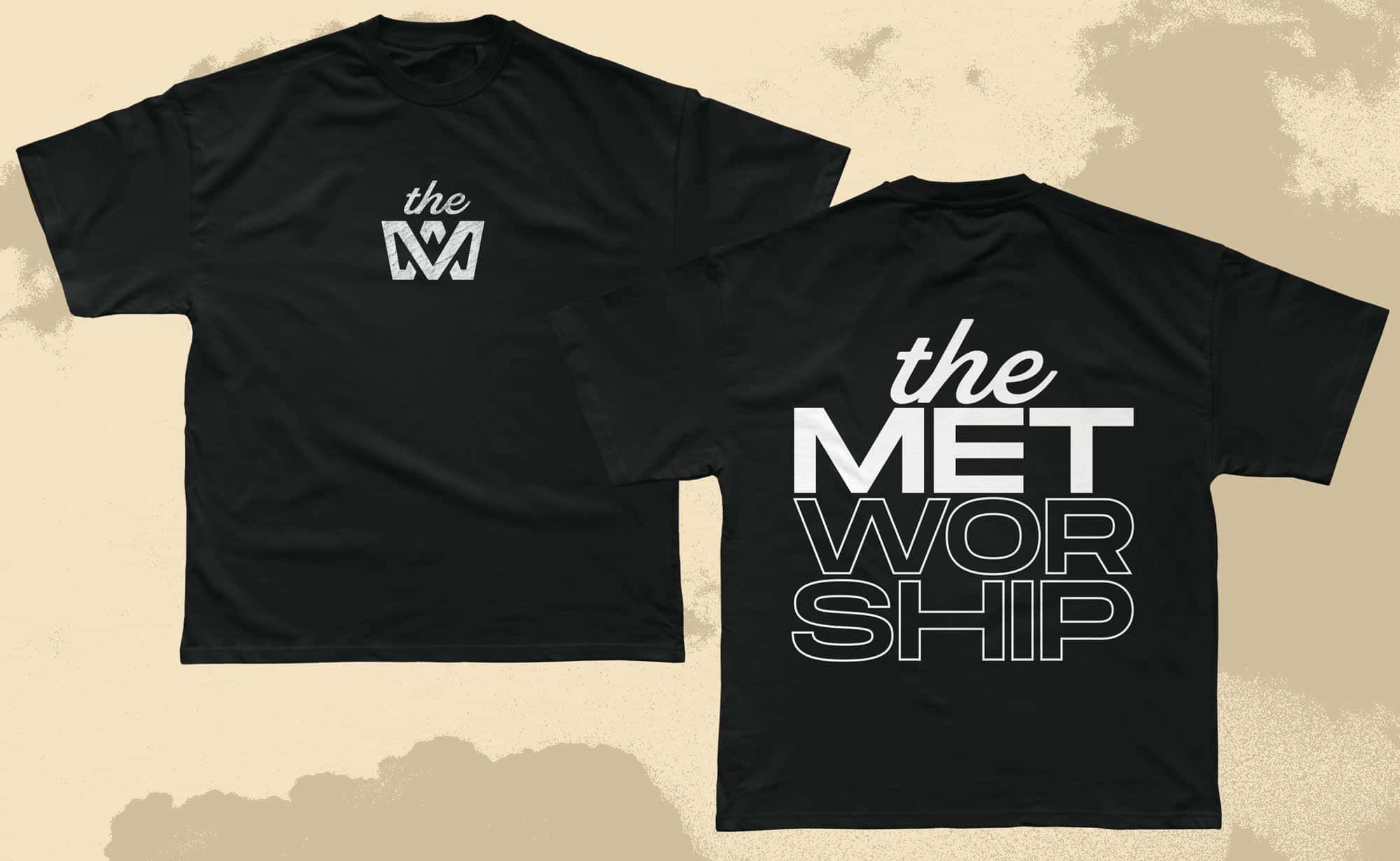 The Met Worship T Shirt Apparel Design, church design work for The MET Church