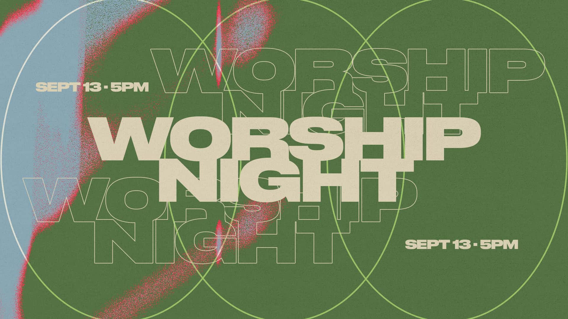 Worship Night Event Design, church design work for Lifepoint Church