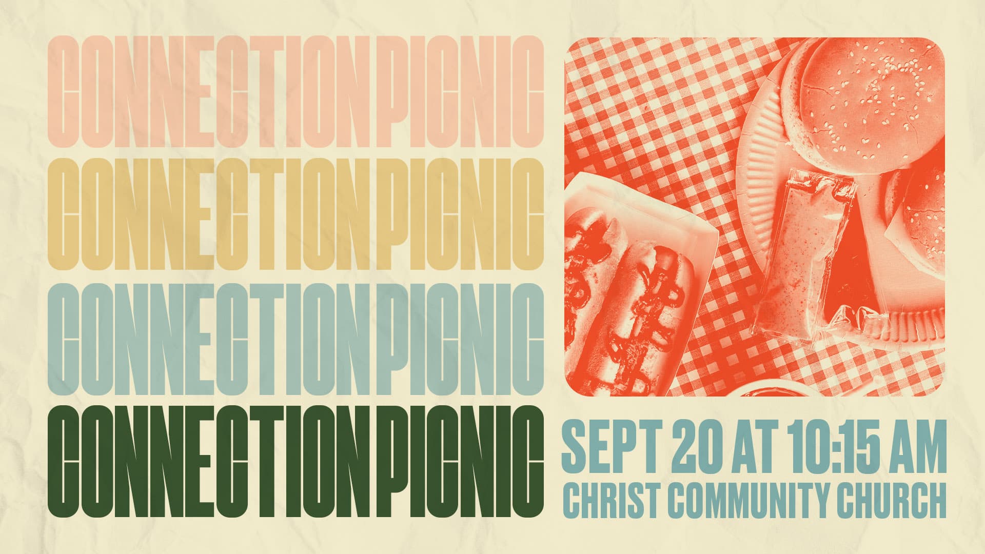 printed material for Christ Community Church