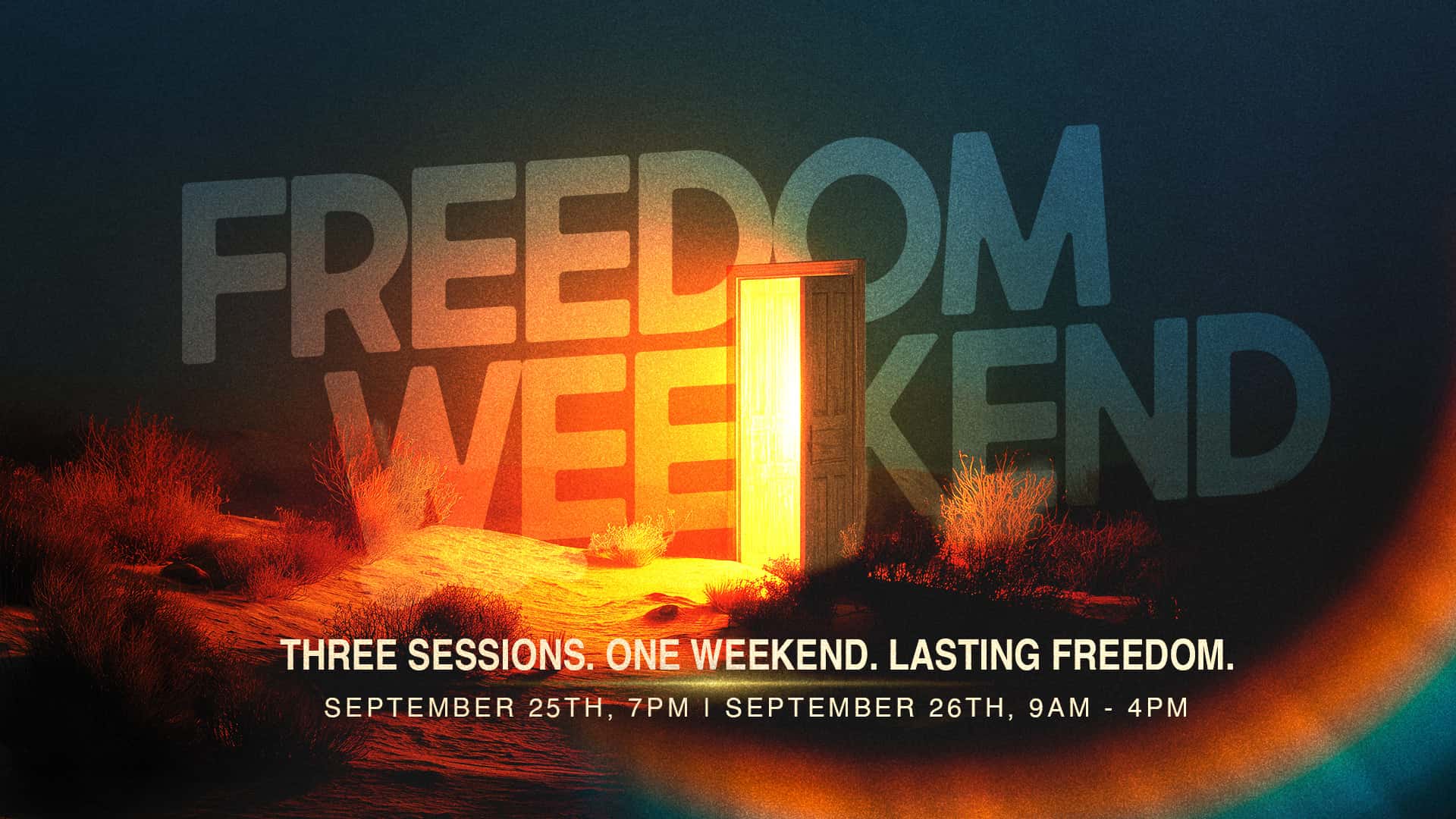 Freedom Weekend Event Design, church design work for Bethel Cleveland