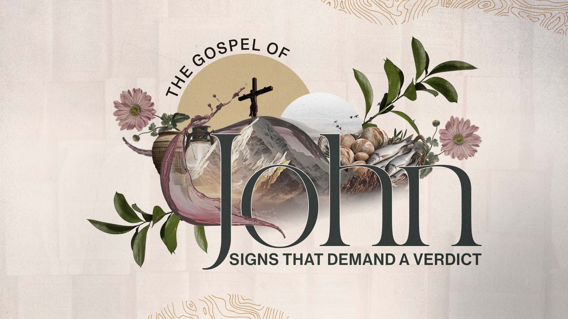 The Gospel Of John Preaching Series Main Sub 1 Sermon Design, church design work for Triumph Lutheran Brethren Church