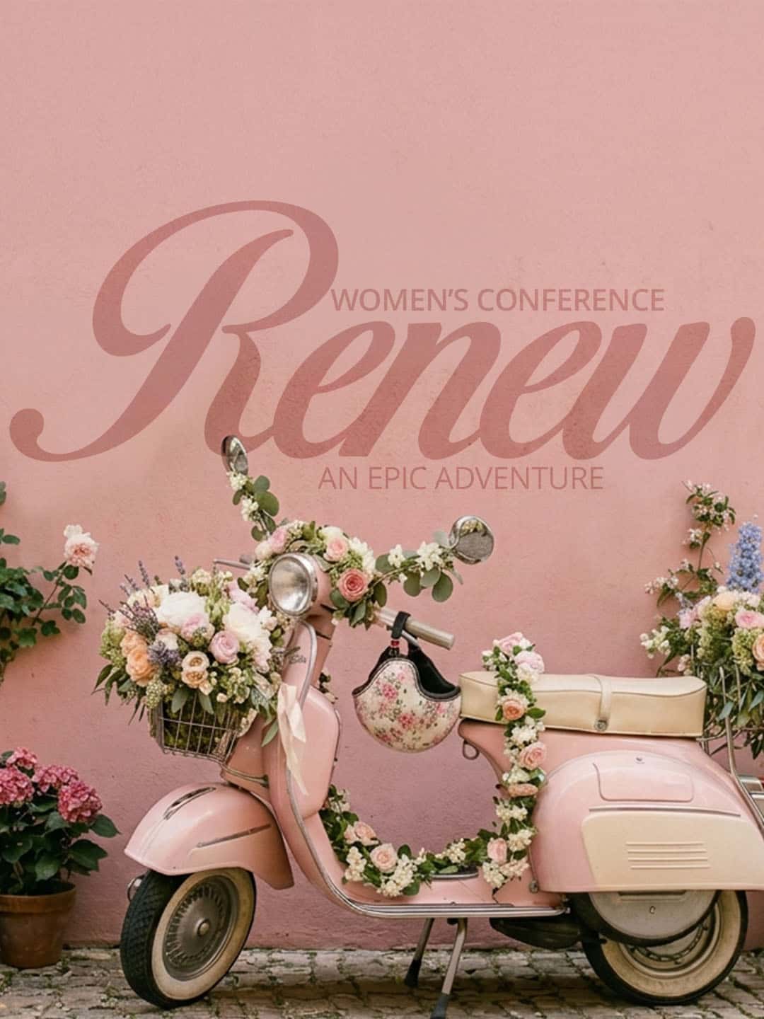 Renew Women's Conference Event Design, church design work for Heartland Church