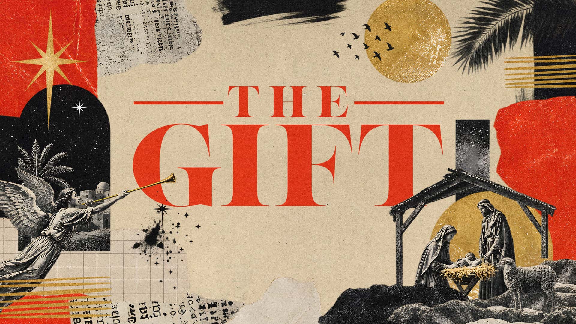The Gift Sermon Design, church design work for Venture Church