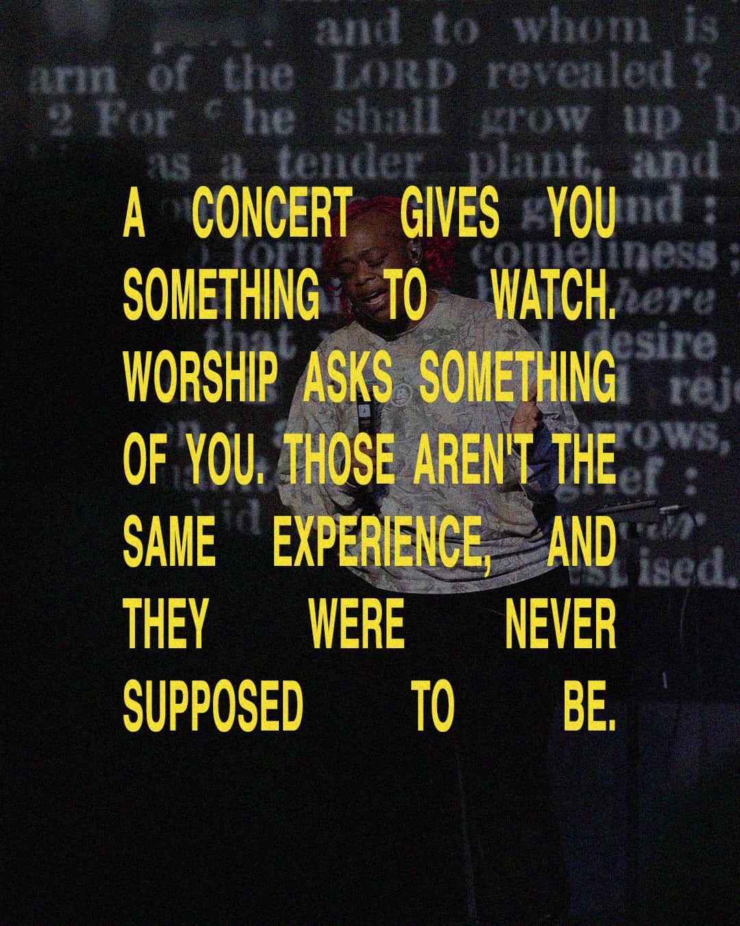 WORSHIP AS ENTERTAINMENT, church design work for Redemption Church