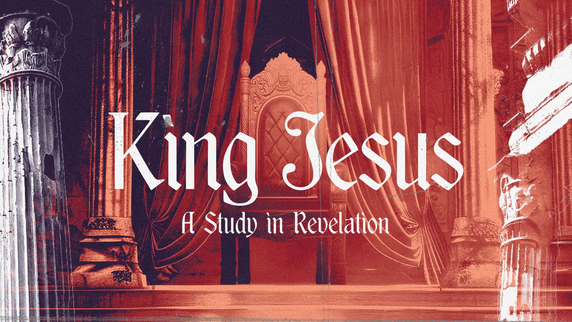 King Jesus Sermon Design, church design work for Highpoint Church