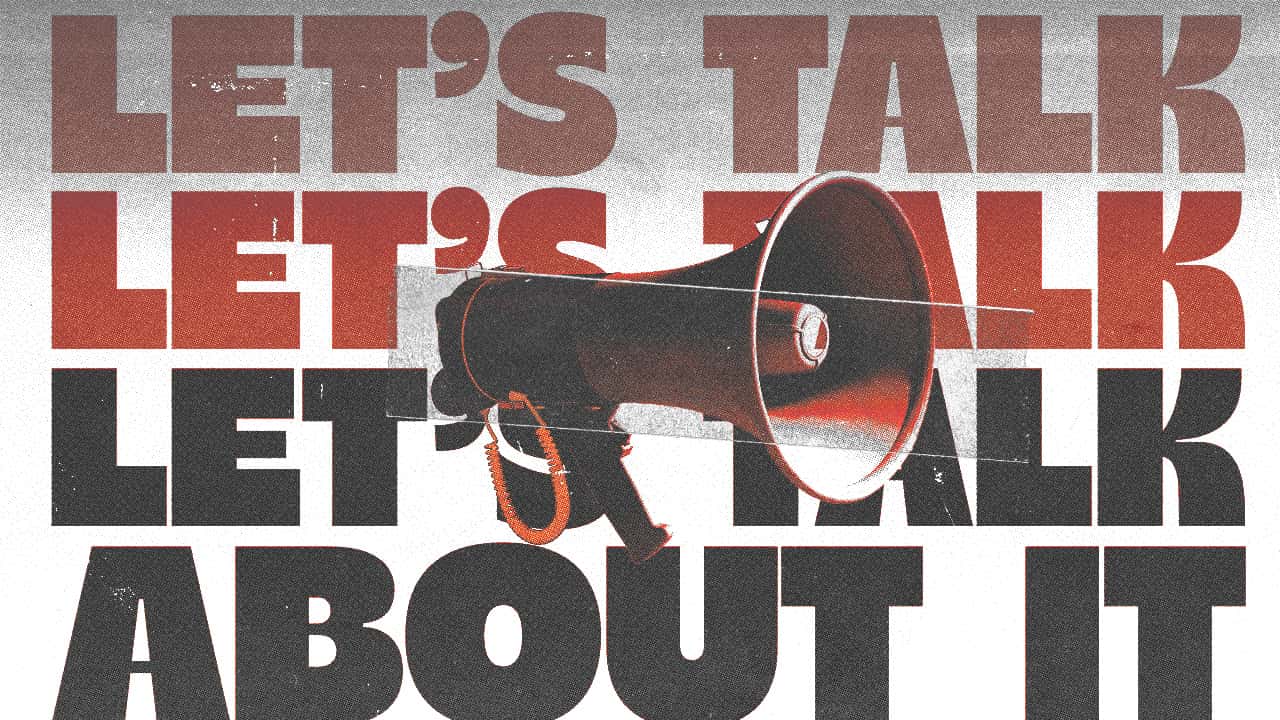 Let's talk about it Sermon Design, church design work for New Life