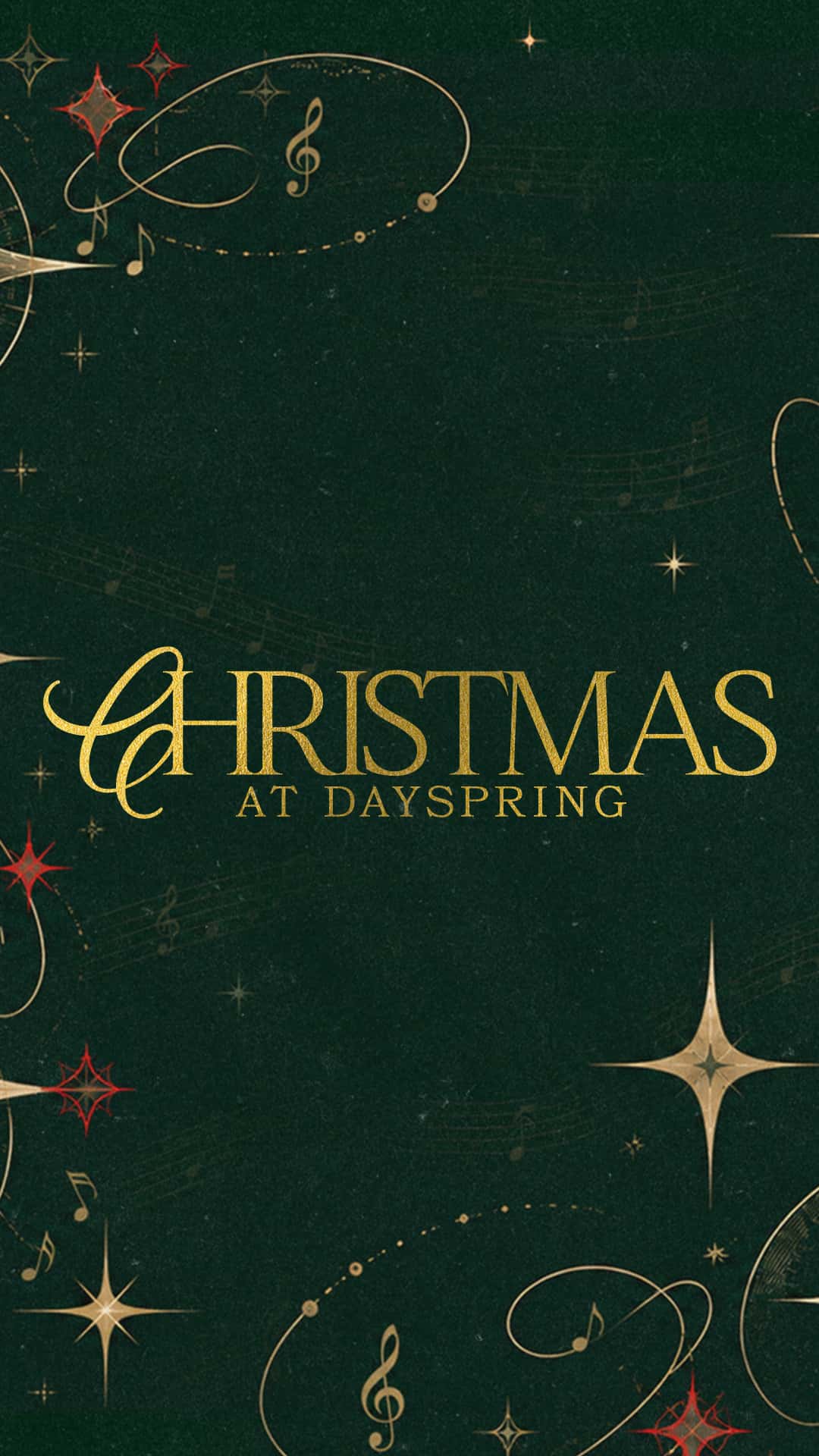 Christmas at Dayspring Christmas Design, church design work for Dayspring Church