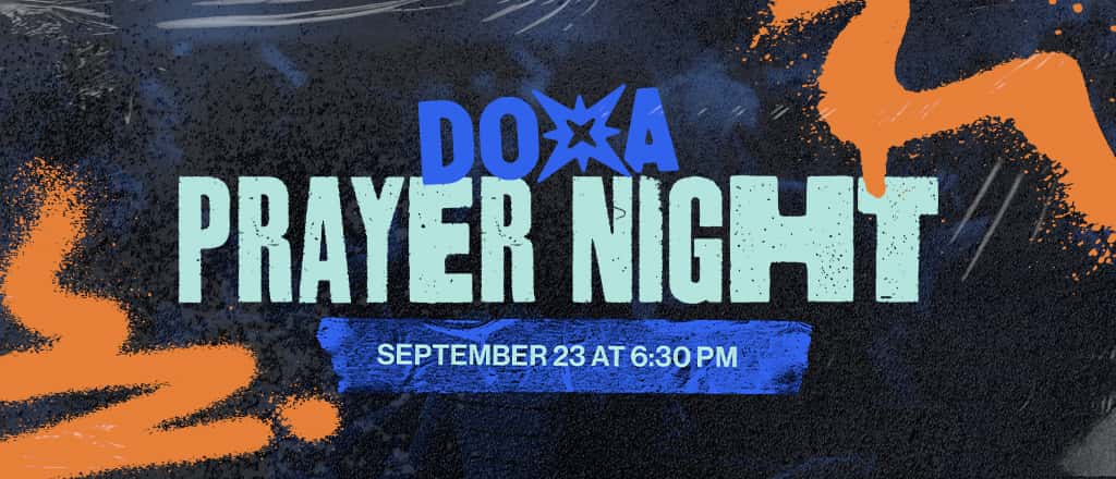 DOXA Prayer Night, church design work for First Baptist Church Wentzville