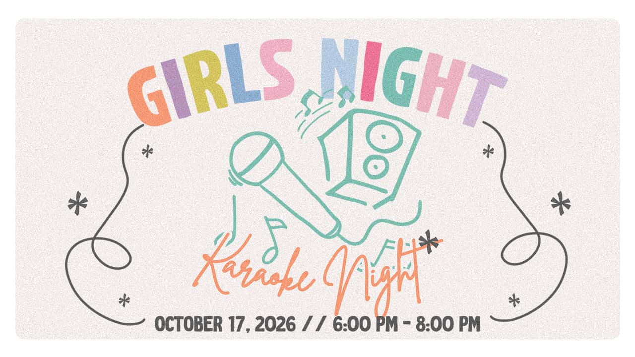 GIrls Night Event Design, church design work for Doxology Bible Church