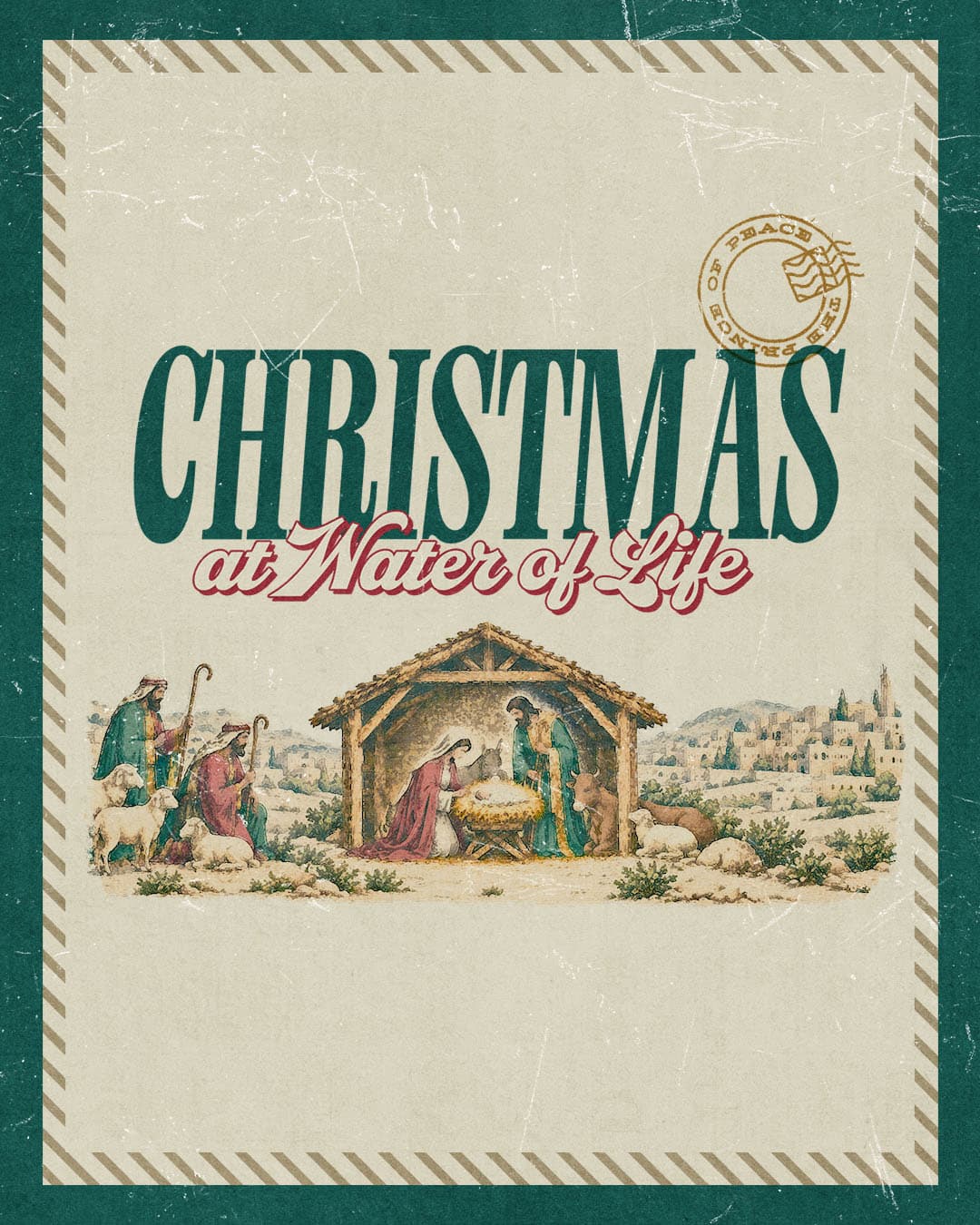 sermon and event graphics for Water of Life Community Church