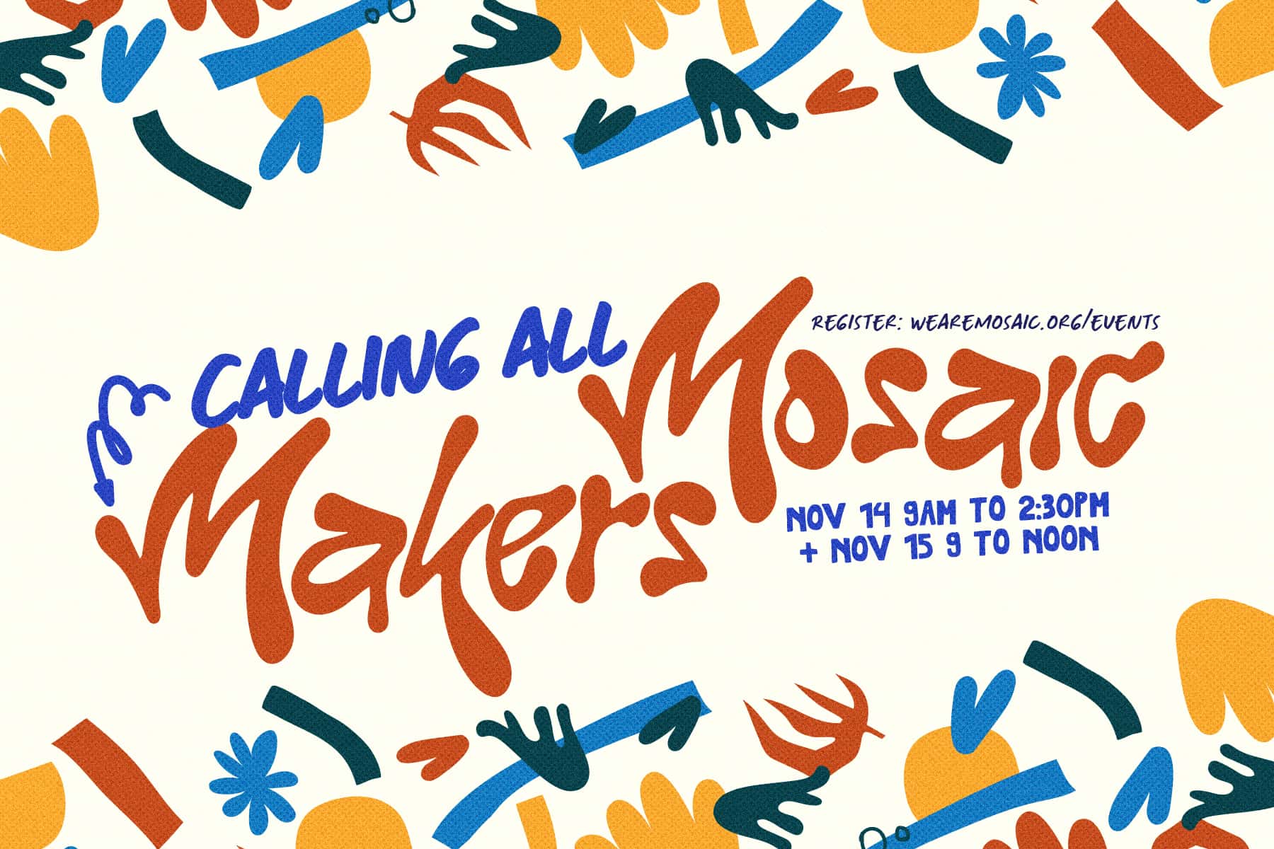 Calling All Mosaic Makers! Event Design, church design work for Christ Church Network