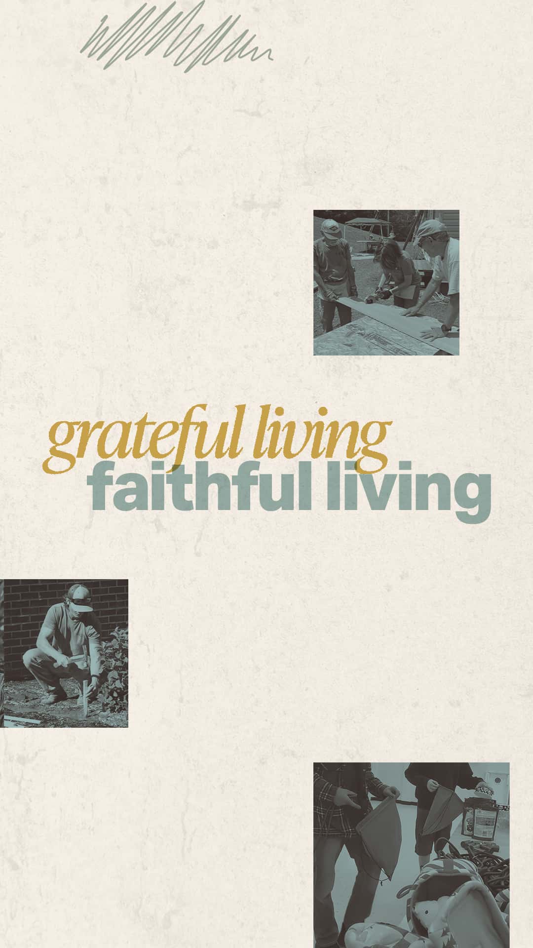 2027 Stewardship Sermon Series: "Grateful Living, Faithful Giving" Sermon Design, church design work for New Creation United Methodist Church