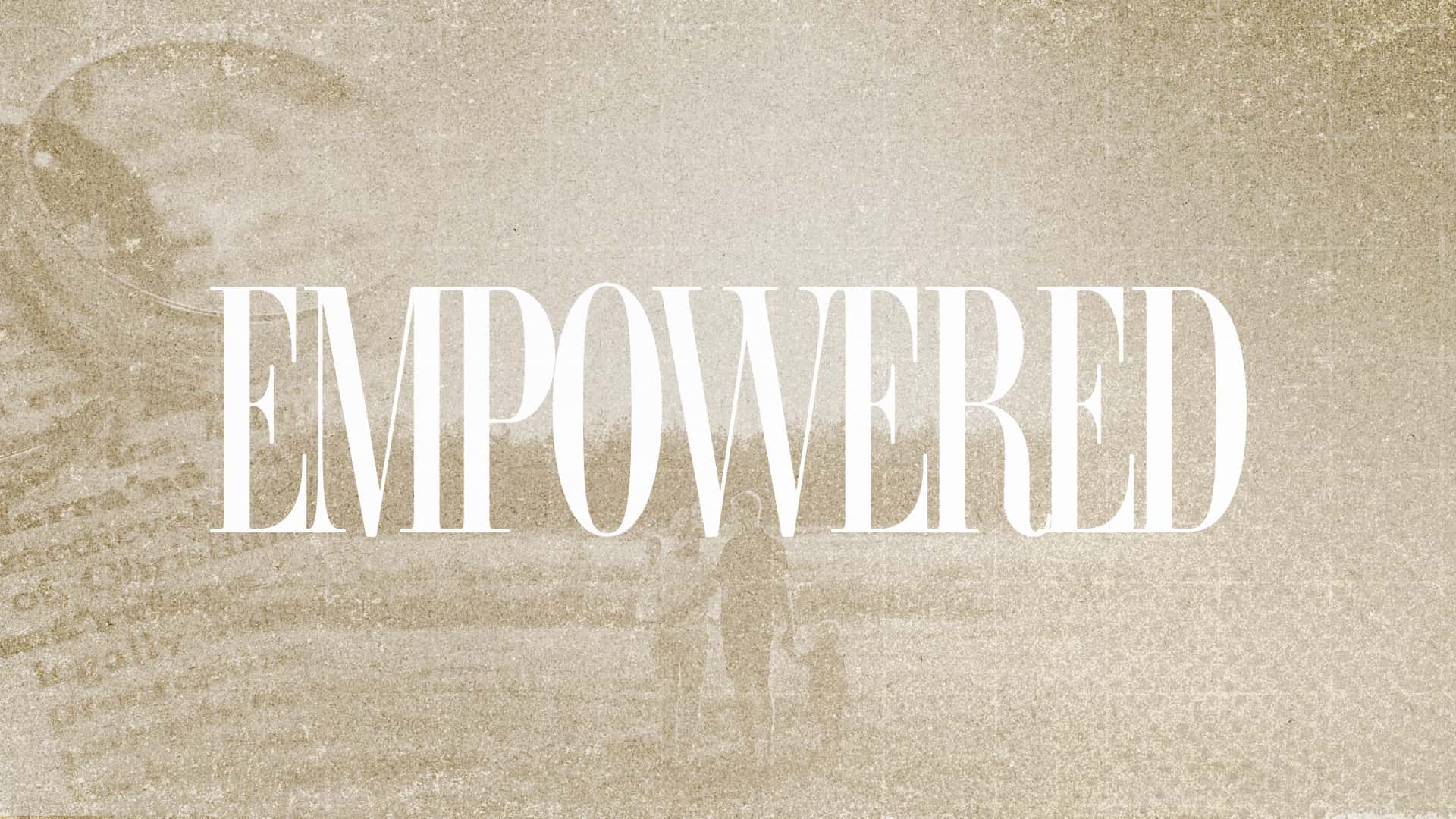 Empowered A Marriage Series Sermon Design, church design work for Real Life Ministries Texas