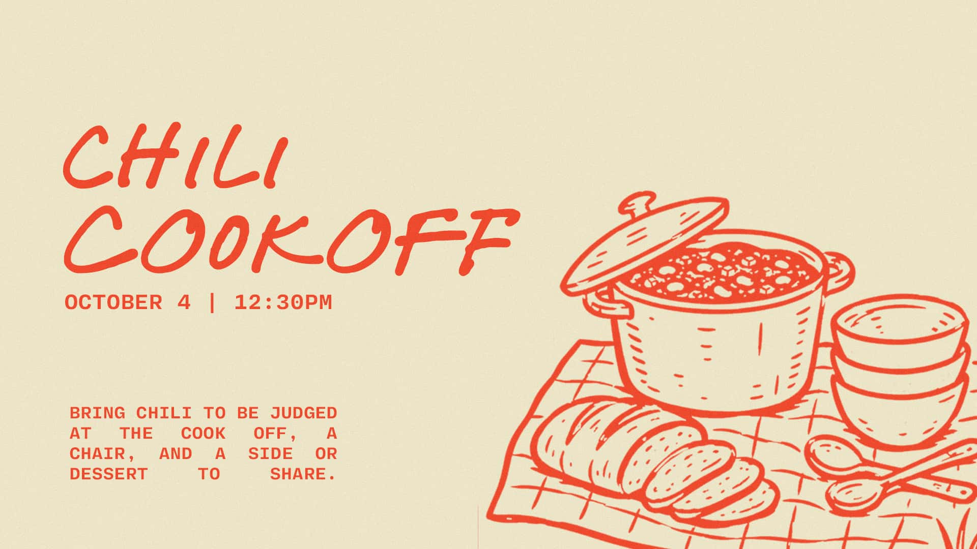 Chili Cook Off and Vision Sunday Event Design, church design work for New Heights Bentonville