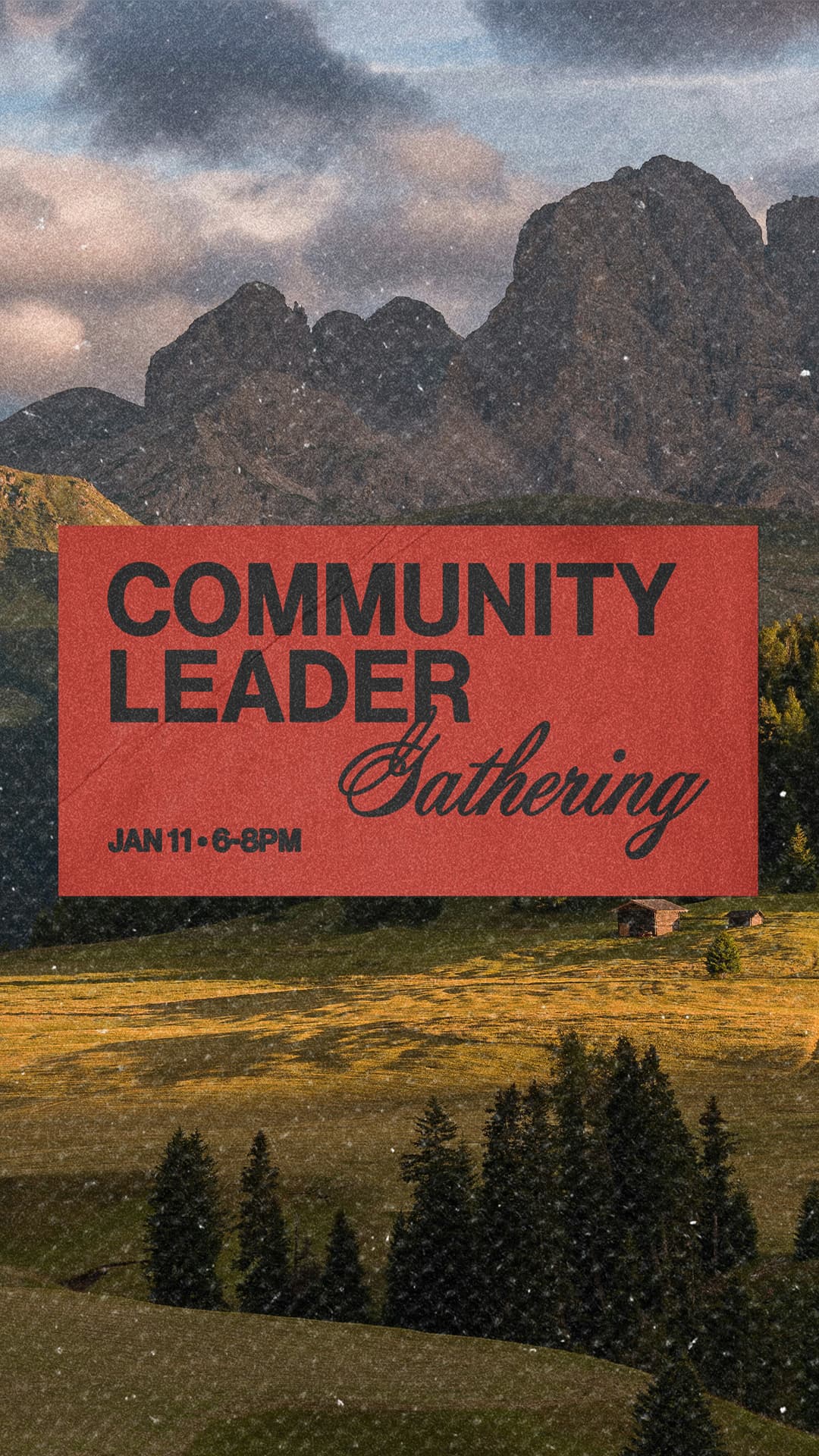 Church Media Squad sermon and event graphics