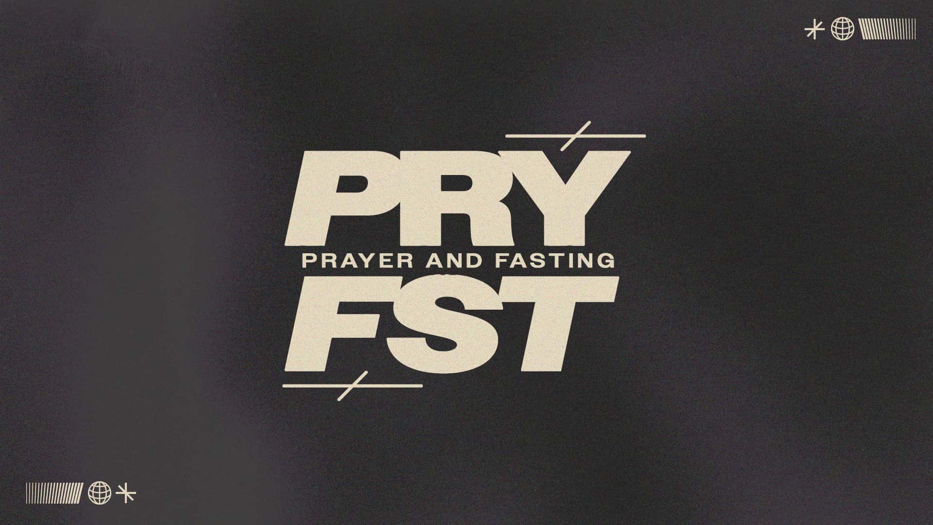 Prayer and Fasting Event Design, church design work for HighRidge Church