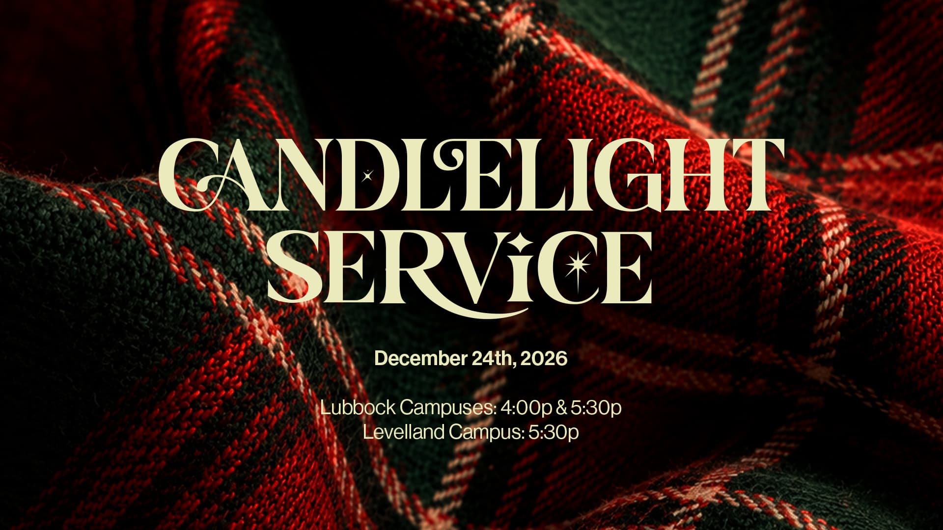 sermon and event graphics for Church on the Rock