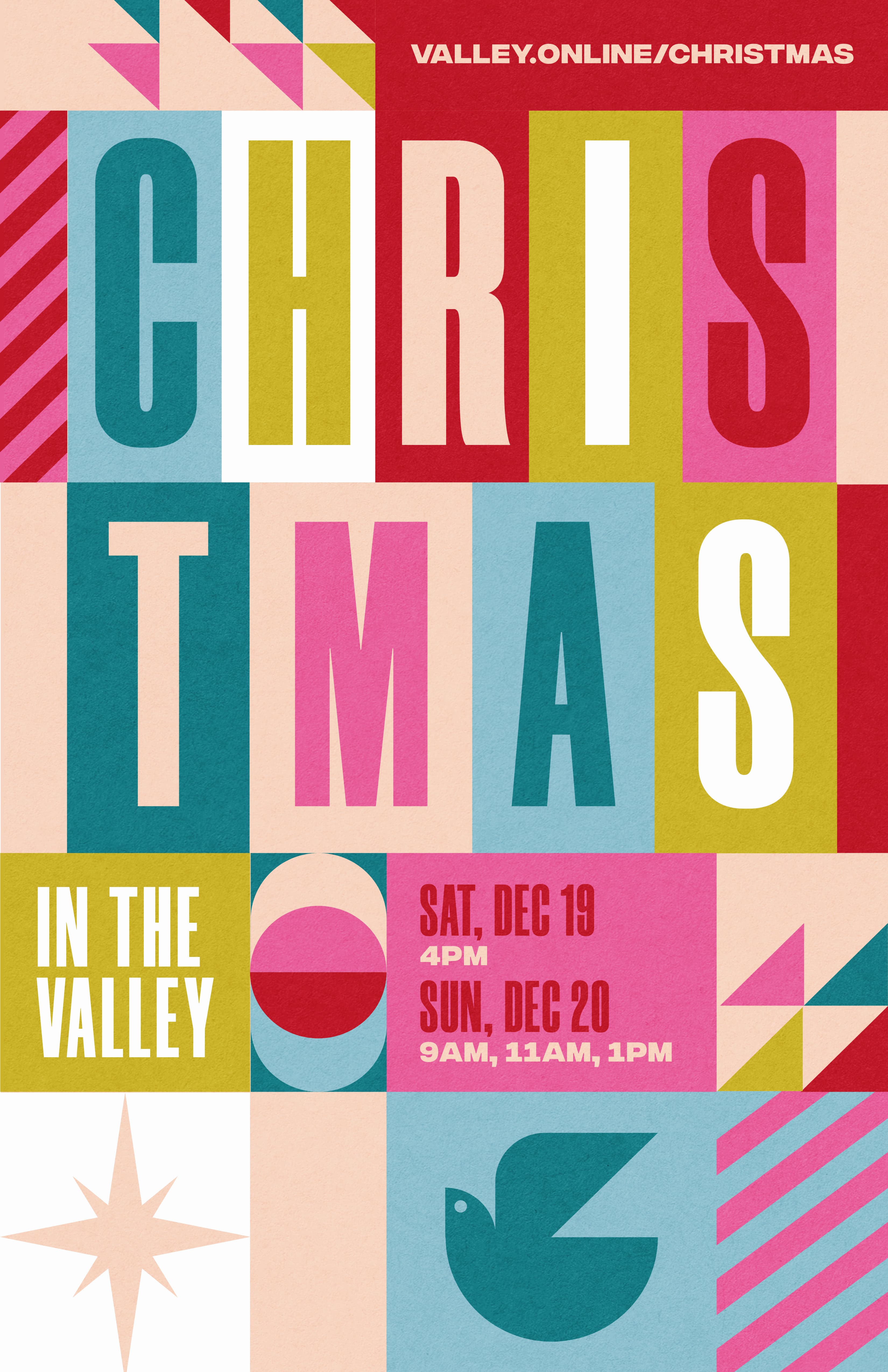printed material for Church of the Valley