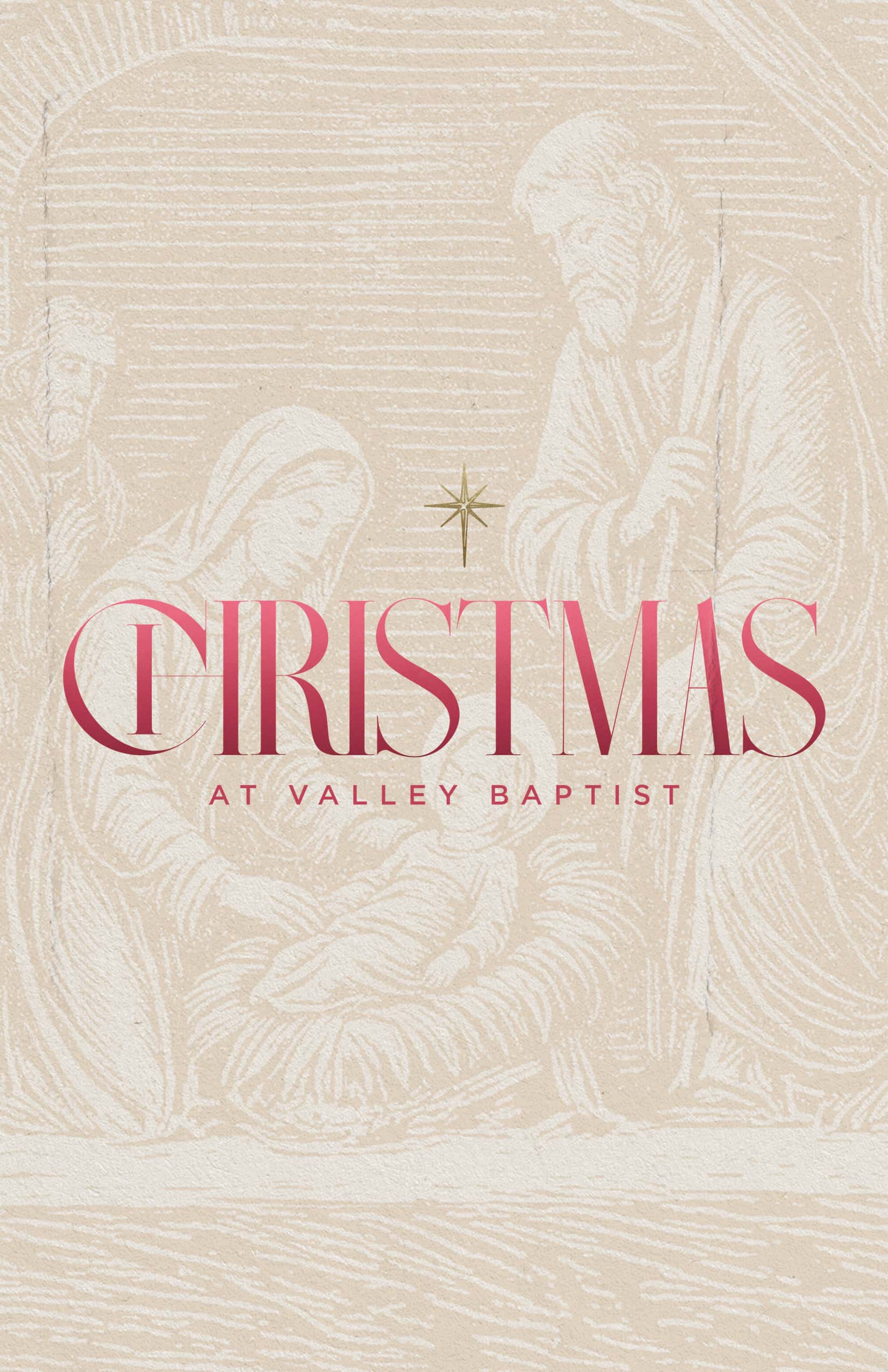 Christmas at Valley Baptist Christmas Design, church design work for Valley Baptist Church