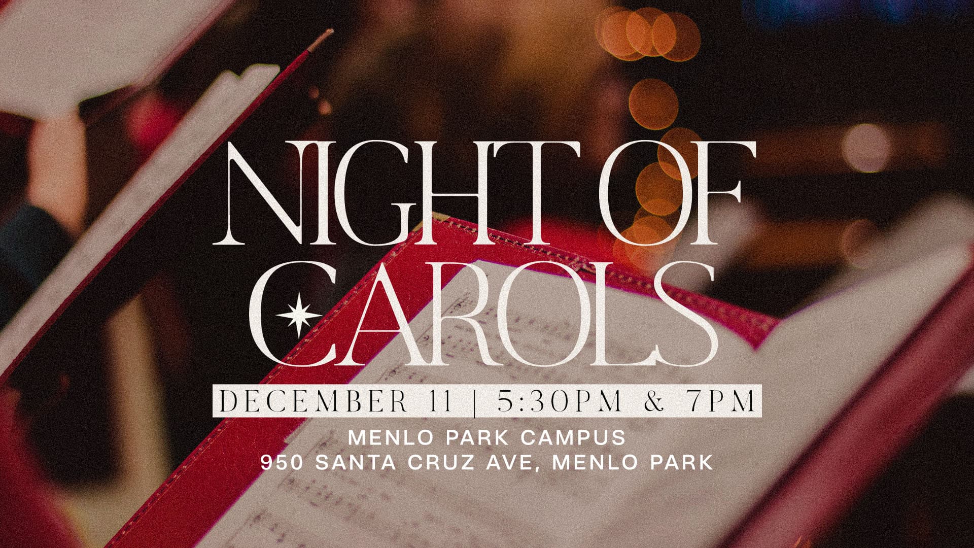 sermon and event graphics for Menlo Church
