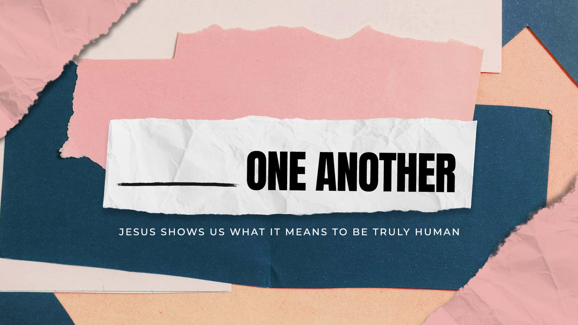 One Another Series Sermon Design, church design work for Community Bible Church