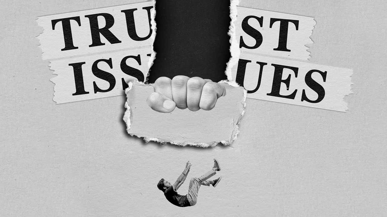 Trust Issues Sermon Design, church design work for Suncrest Church
