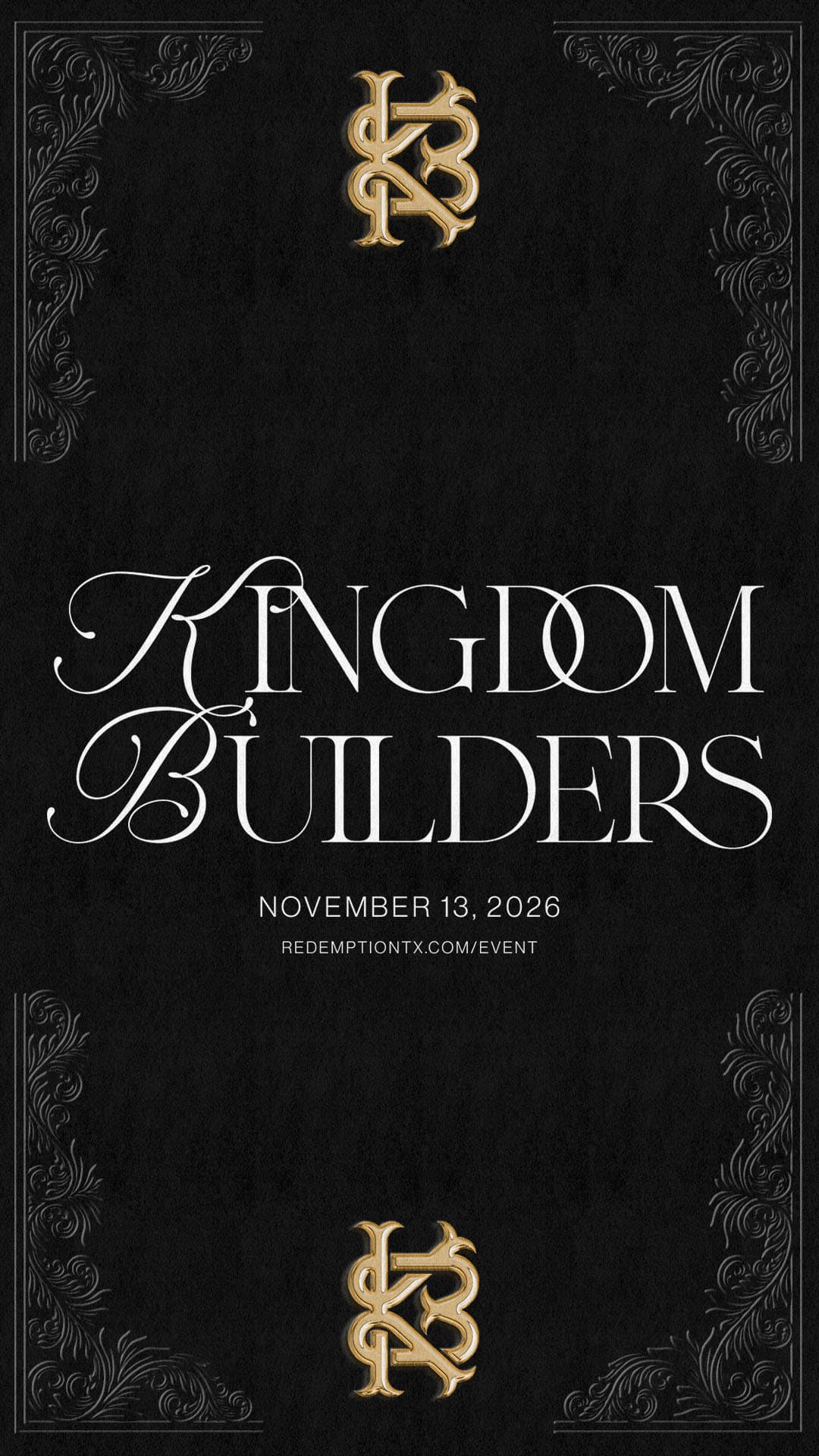 sermon and event graphics for Redemption Church